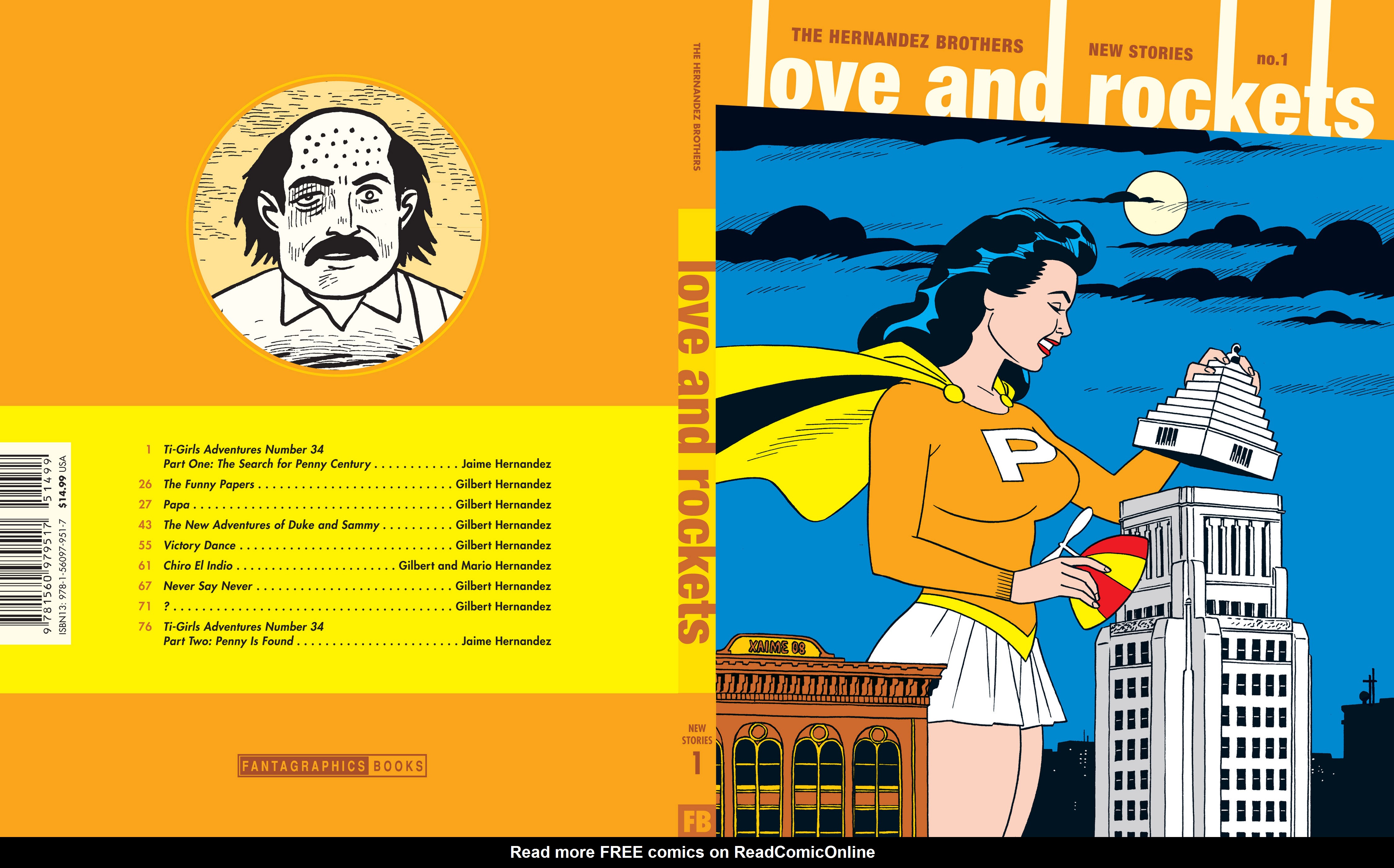 Read online Love and Rockets: New Stories comic -  Issue #1 - 2