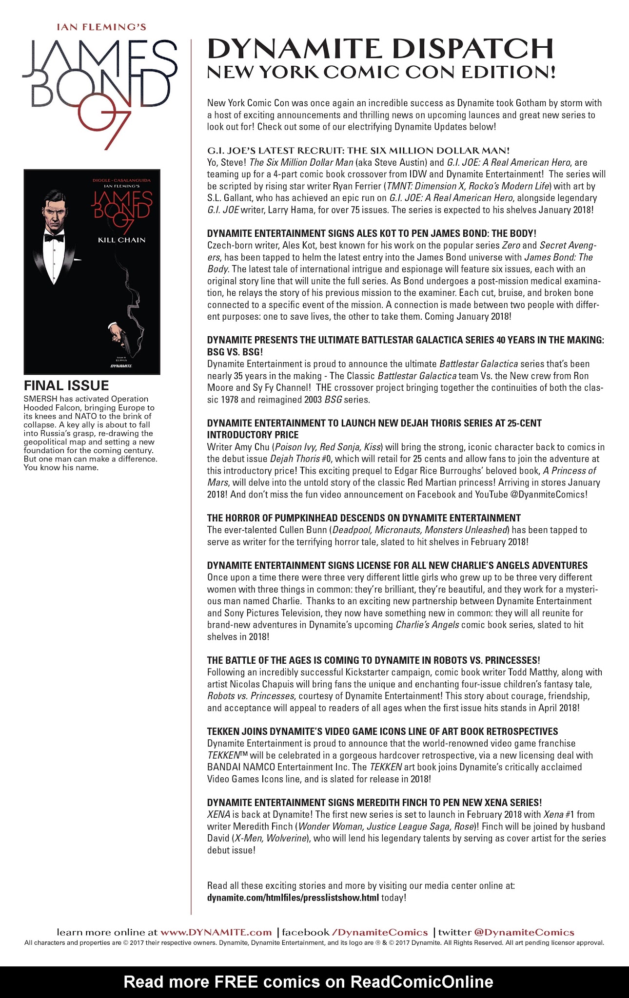 Read online James Bond: Kill Chain comic -  Issue #5 - 23