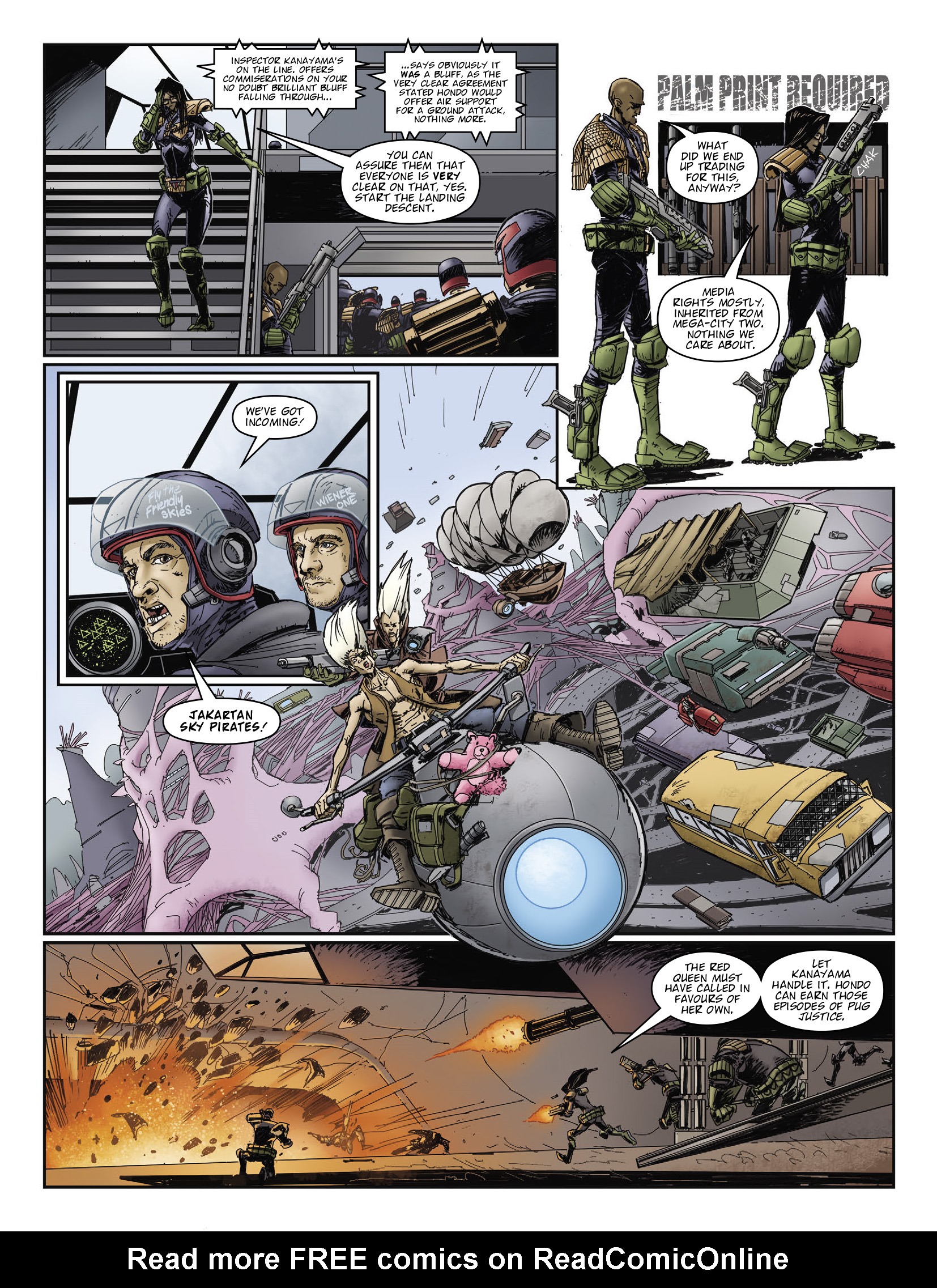 Read online Judge Dredd Megazine (Vol. 5) comic -  Issue #446 - 6