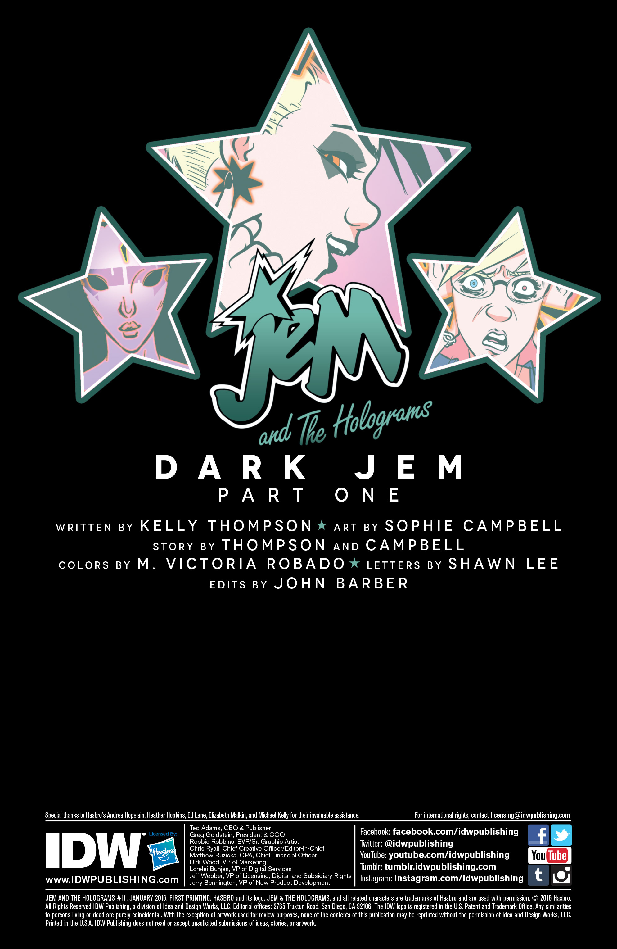 Read online Jem and The Holograms comic -  Issue #11 - 2