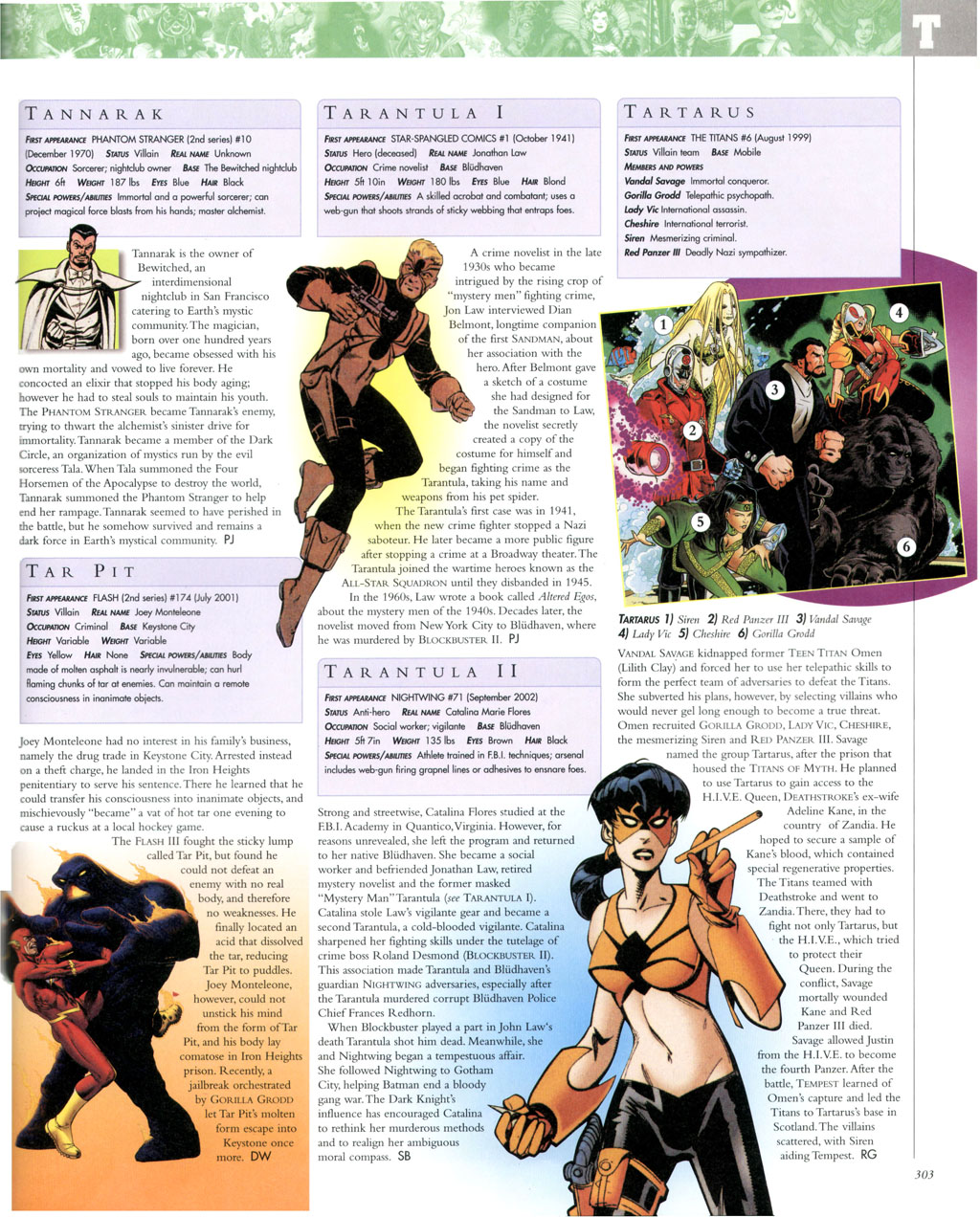 Read online The DC Comics Encyclopedia comic -  Issue # TPB 1 - 304