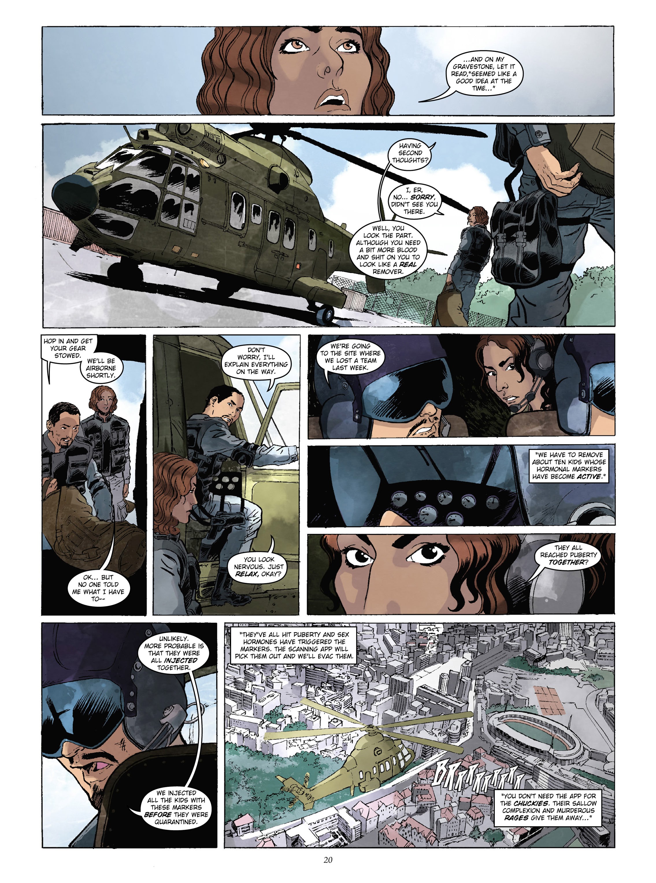 Read online The Rage comic -  Issue #1 - 21