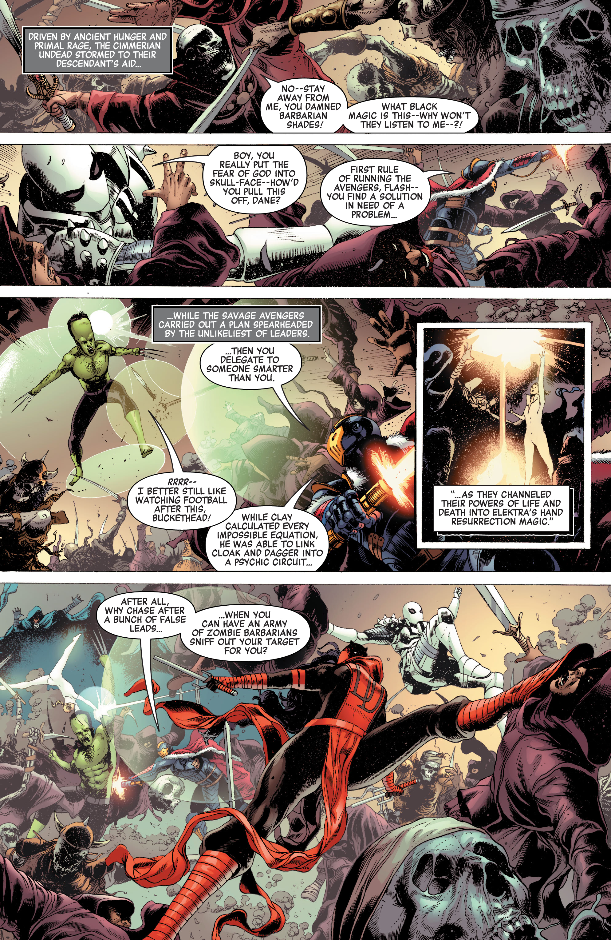 Read online Savage Avengers (2022) comic -  Issue #4 - 17