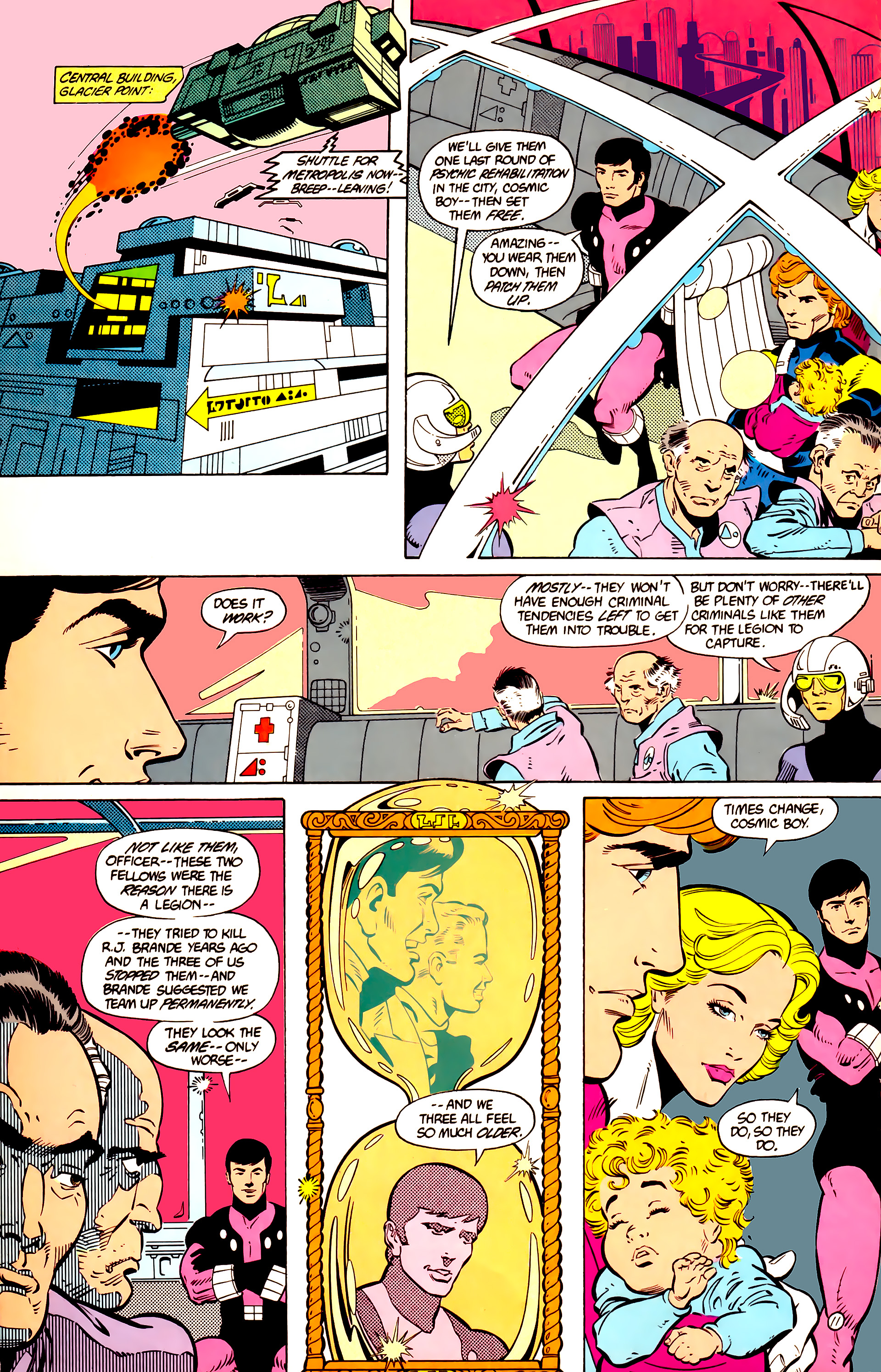 Read online Legion of Super-Heroes (1984) comic -  Issue #11 - 13