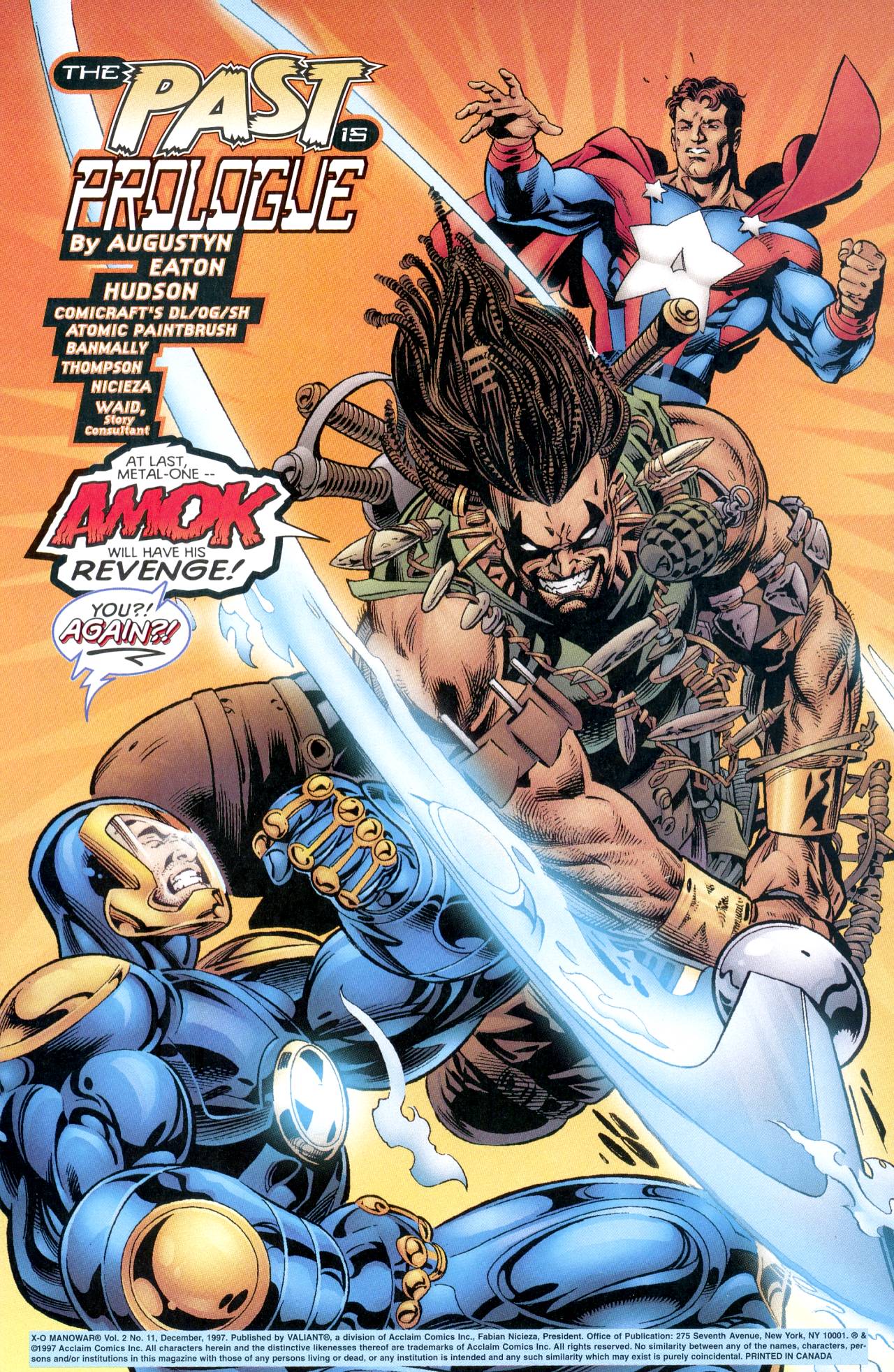 Read online X-O Manowar (1996) comic -  Issue #11 - 2