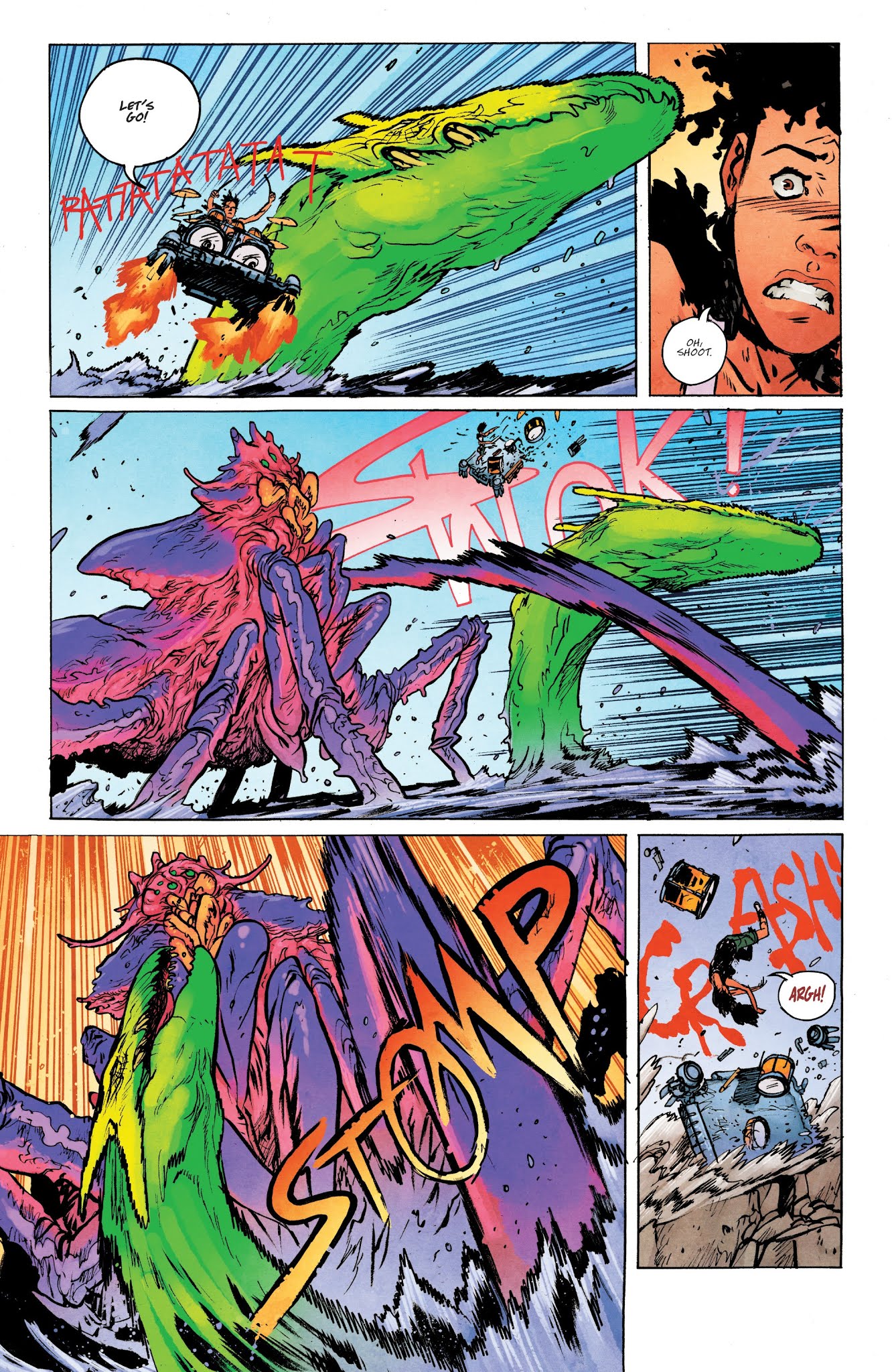Read online Murder Falcon comic -  Issue #4 - 10