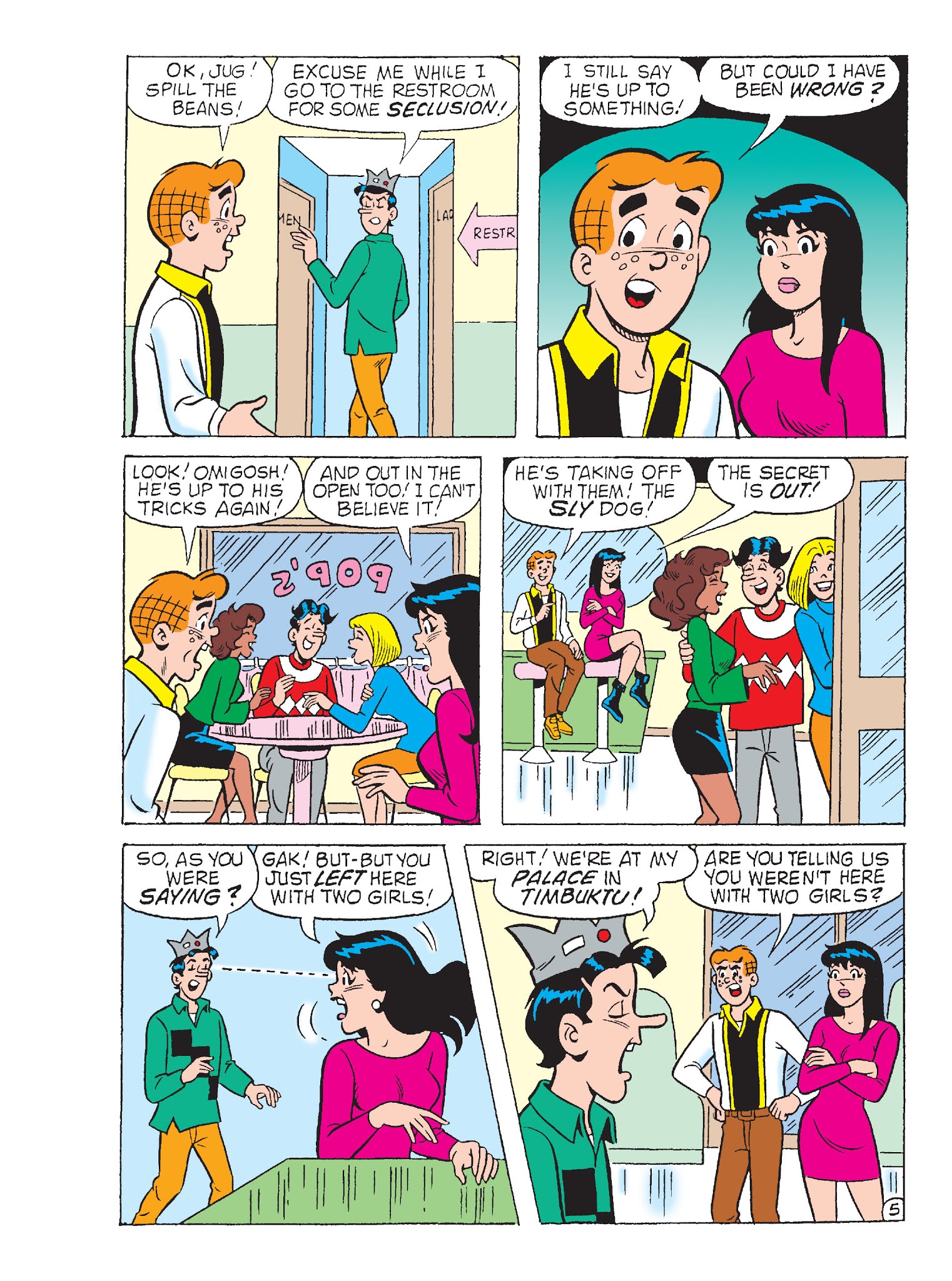 Read online Jughead and Archie Double Digest comic -  Issue #25 - 192