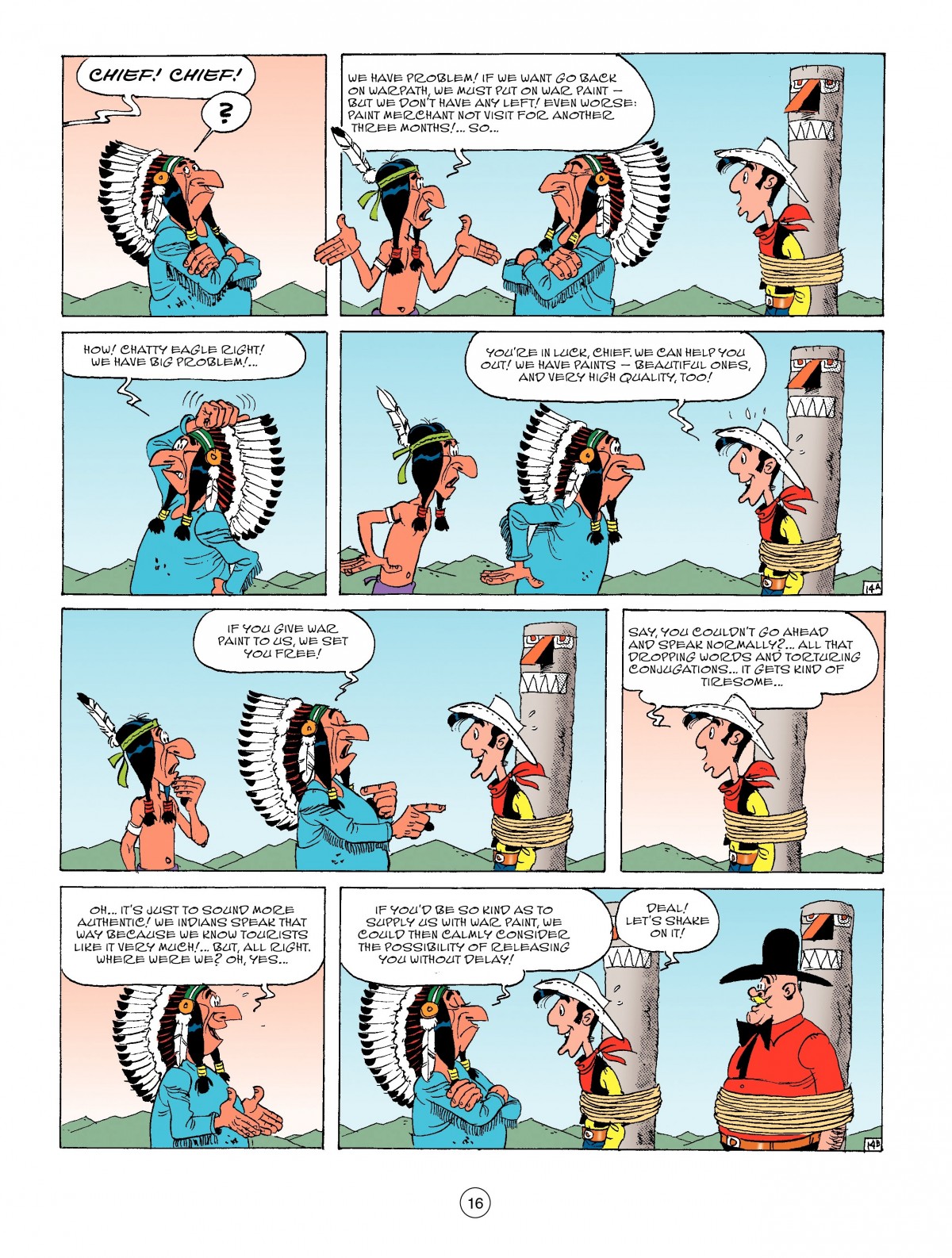 Read online A Lucky Luke Adventure comic -  Issue #51 - 16