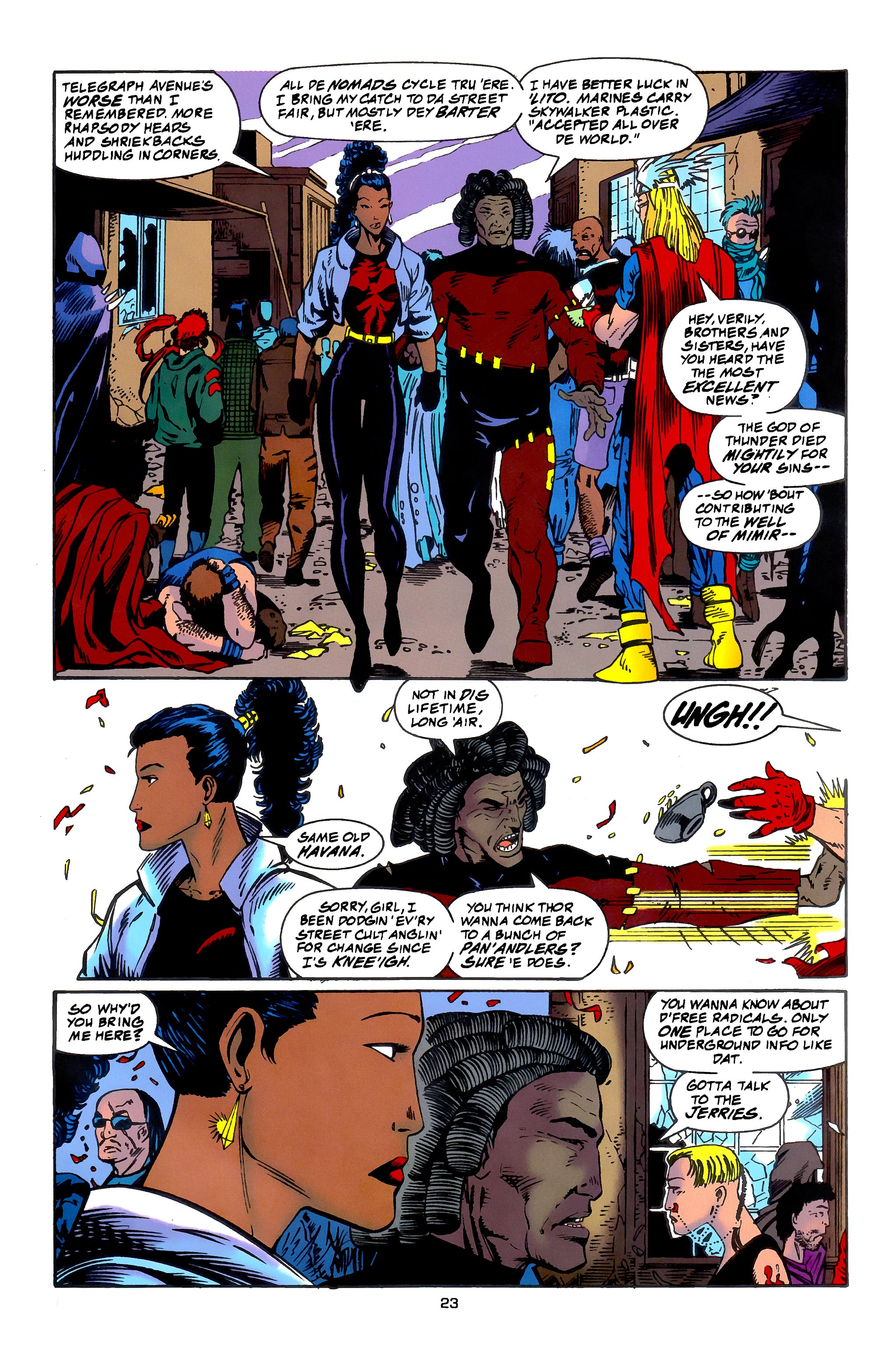 Read online X-Men 2099 comic -  Issue #17 - 18