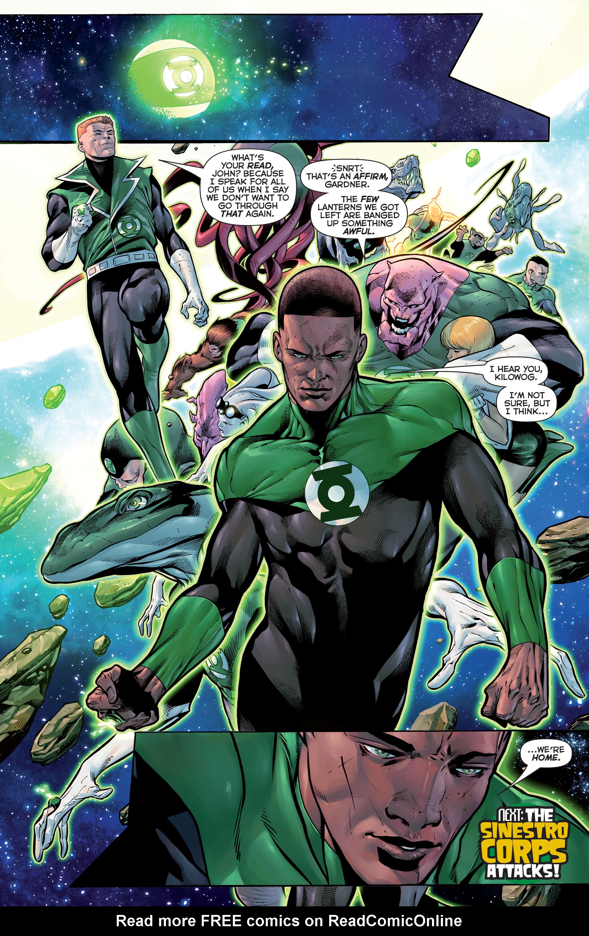 Read online Hal Jordan And The Green Lantern Corps comic -  Issue #1 - 21