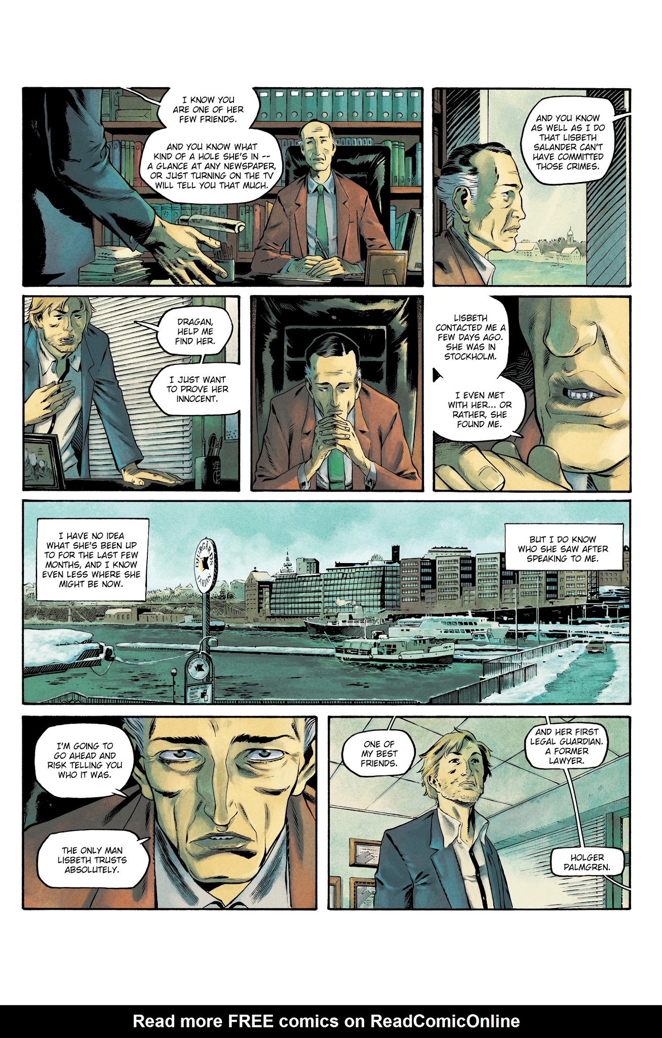 Read online Millennium: The Girl Who Played With Fire comic -  Issue #1 - 54