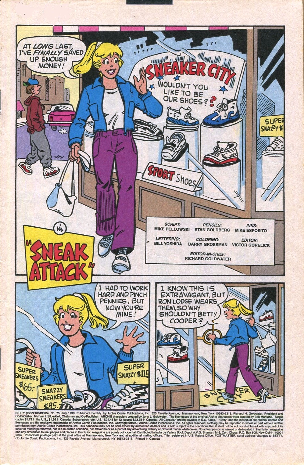 Read online Betty comic -  Issue #75 - 3