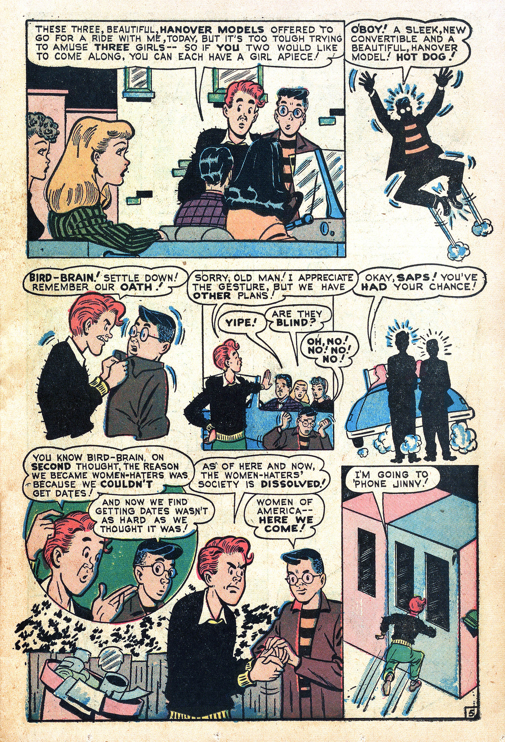Read online Willie Comics (1946) comic -  Issue #9 - 15