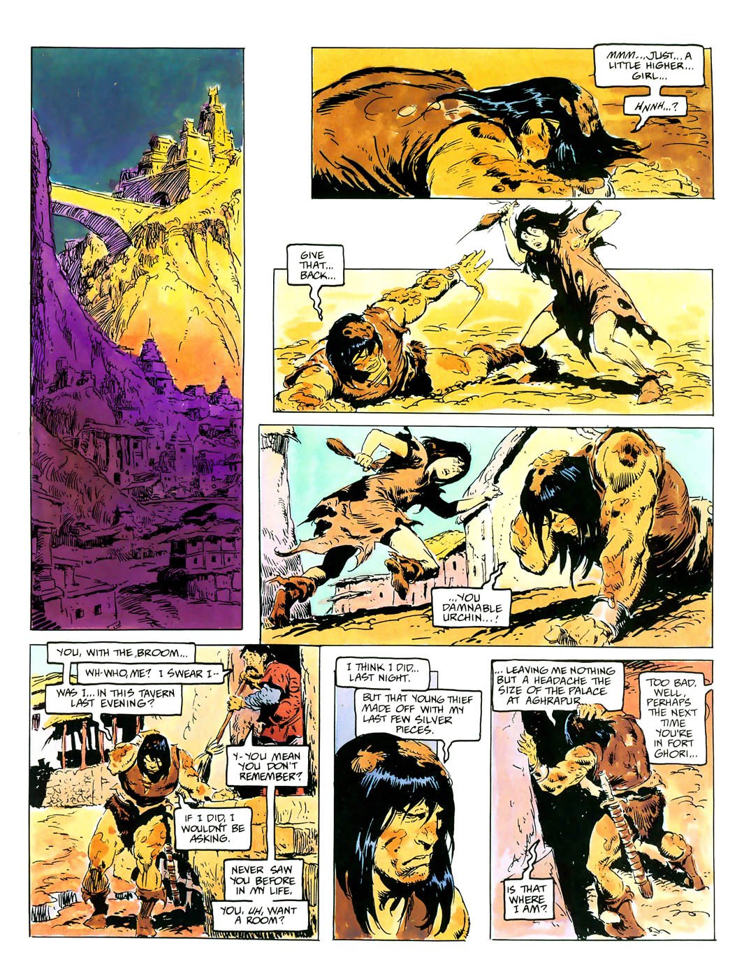 Read online Marvel Graphic Novel comic -  Issue #69 - Conan - The Rogue - 10