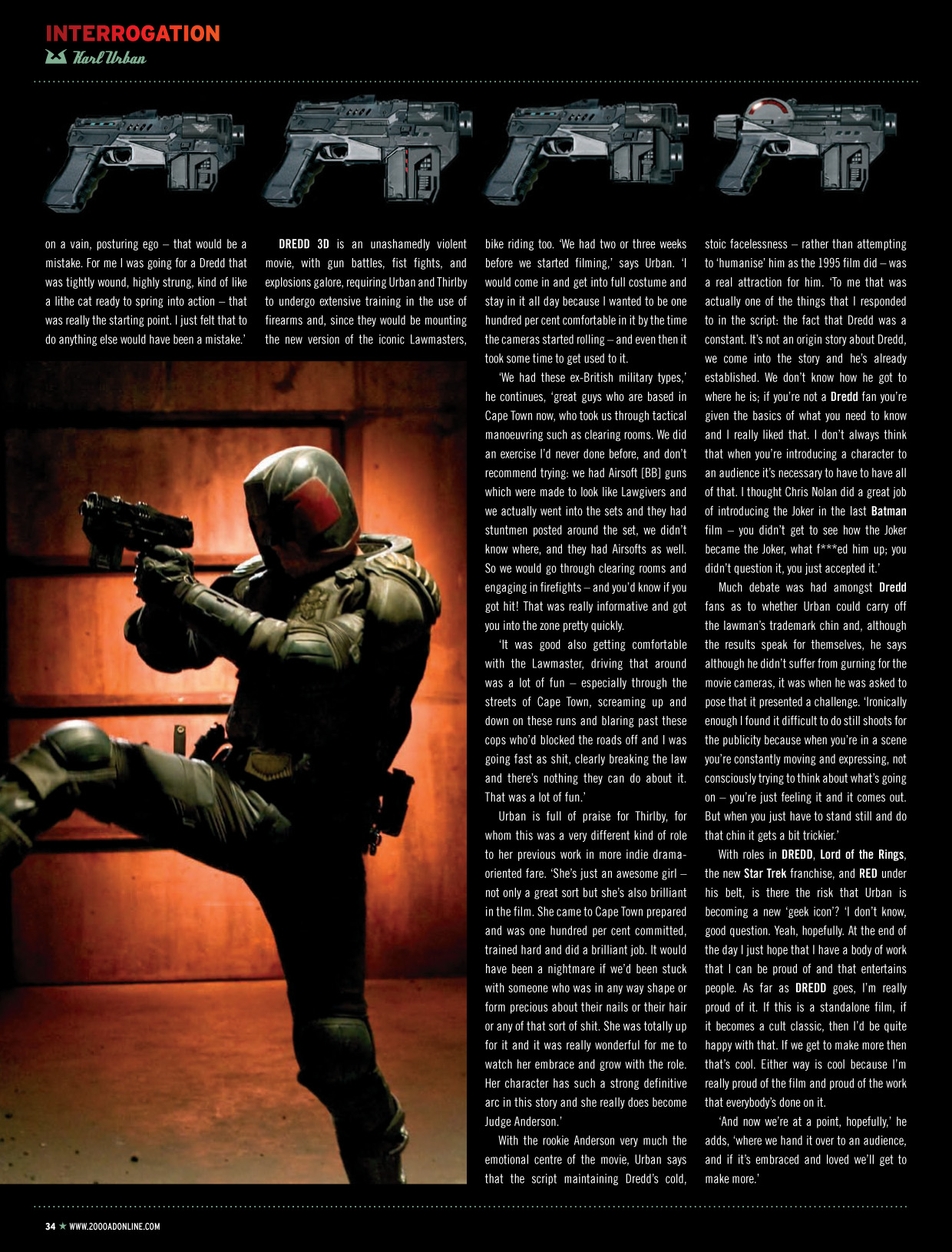 Read online Judge Dredd Megazine (Vol. 5) comic -  Issue #328 - 36