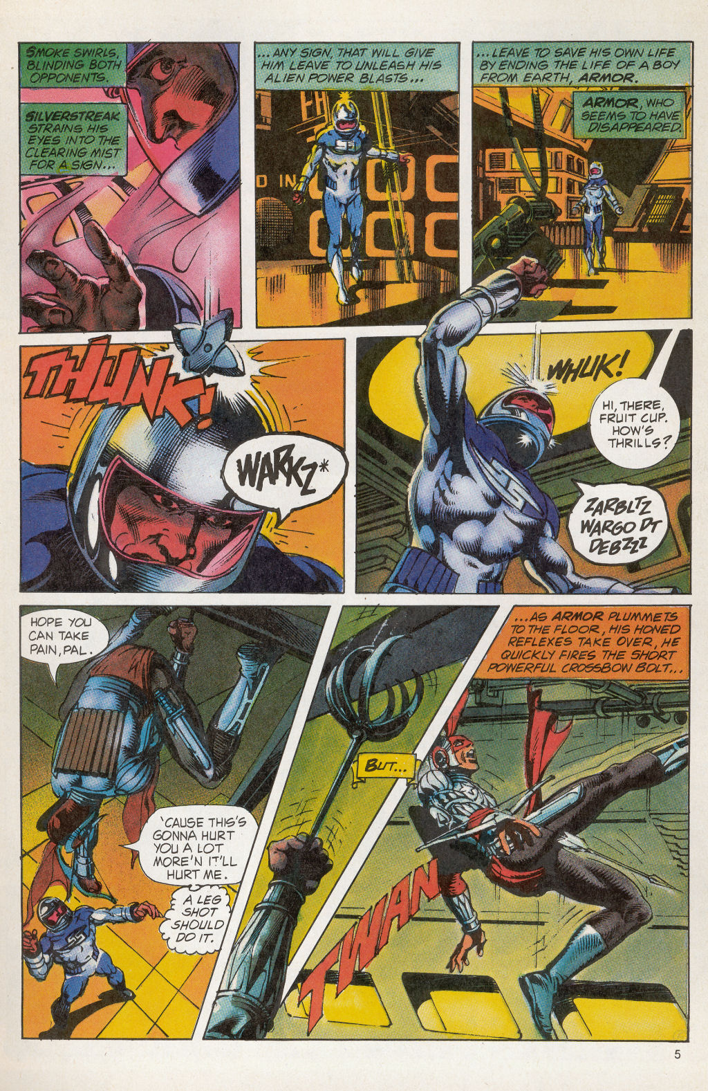 Read online The Revengers featuring Armor and Silver Streak comic -  Issue #2 - 7