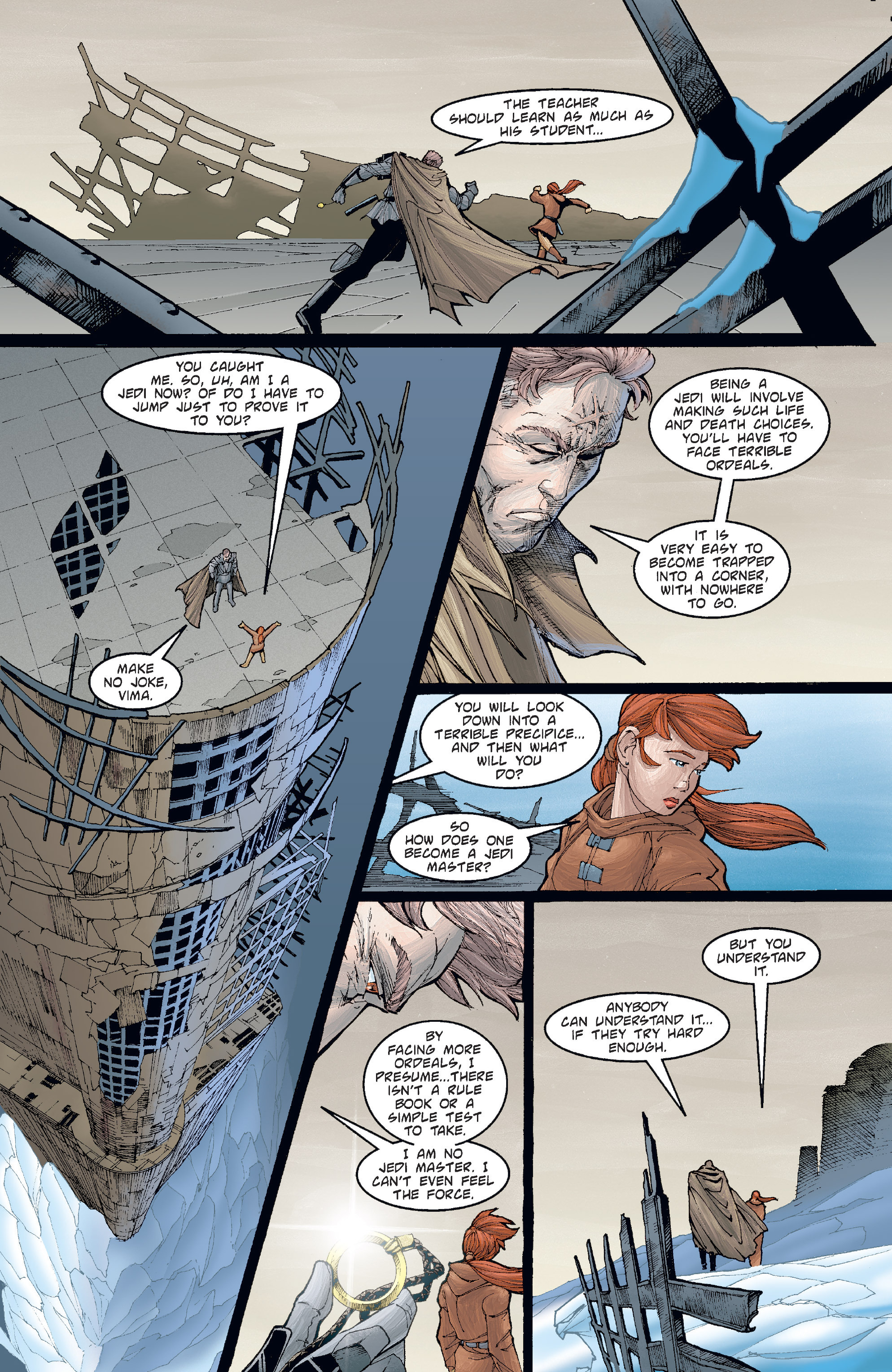 Read online Star Wars: Tales of the Jedi - Redemption comic -  Issue #5 - 7