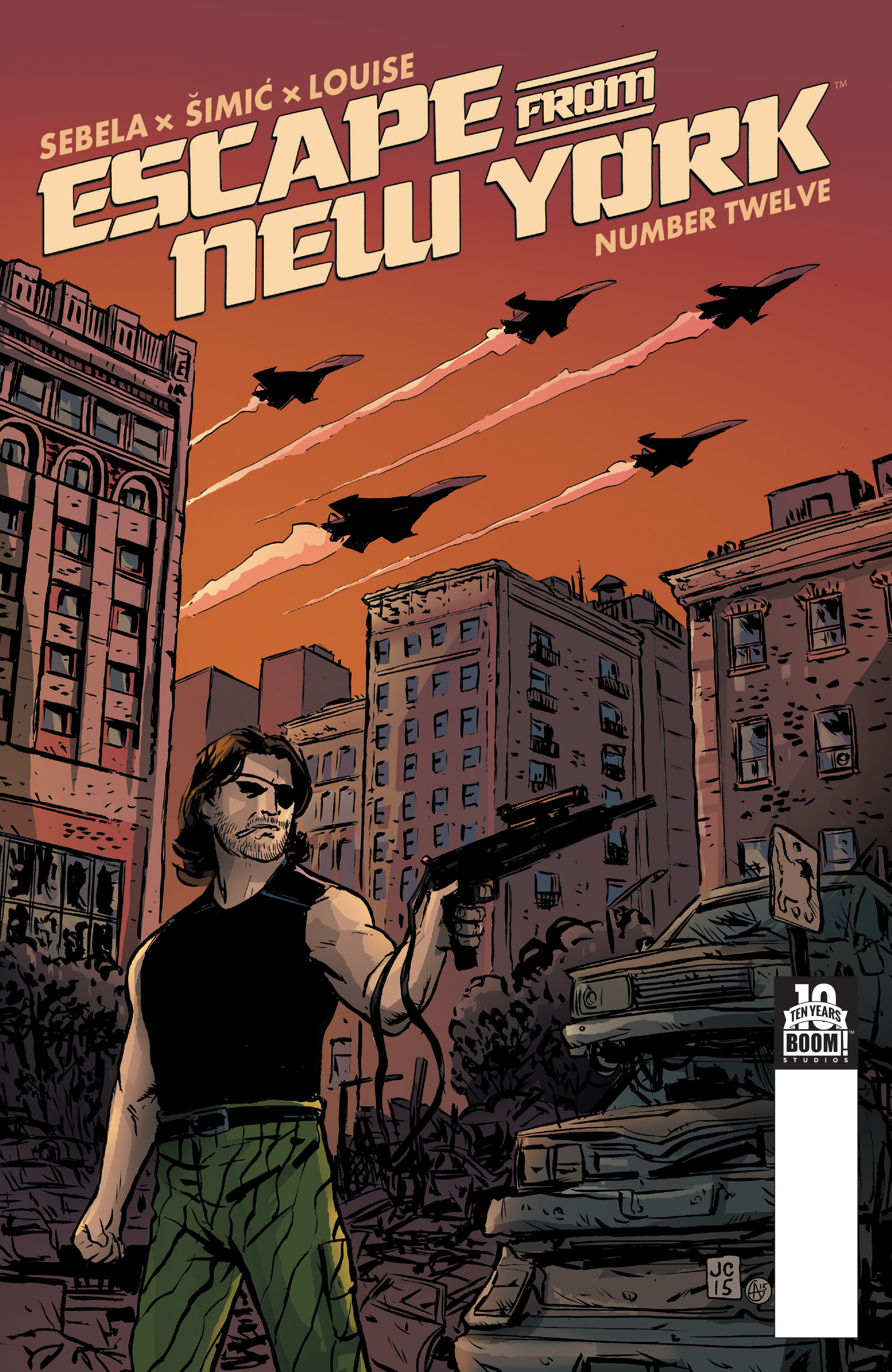Read online Escape from New York comic -  Issue #12 - 1