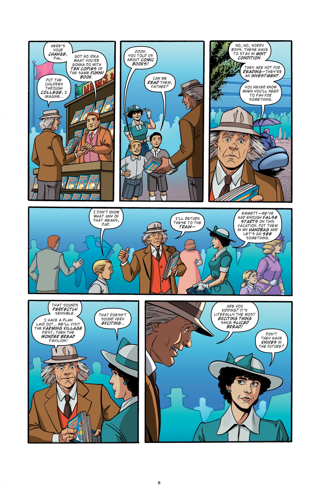 Read online Back to the Future: Tales from the Time Train comic -  Issue #2 - 10