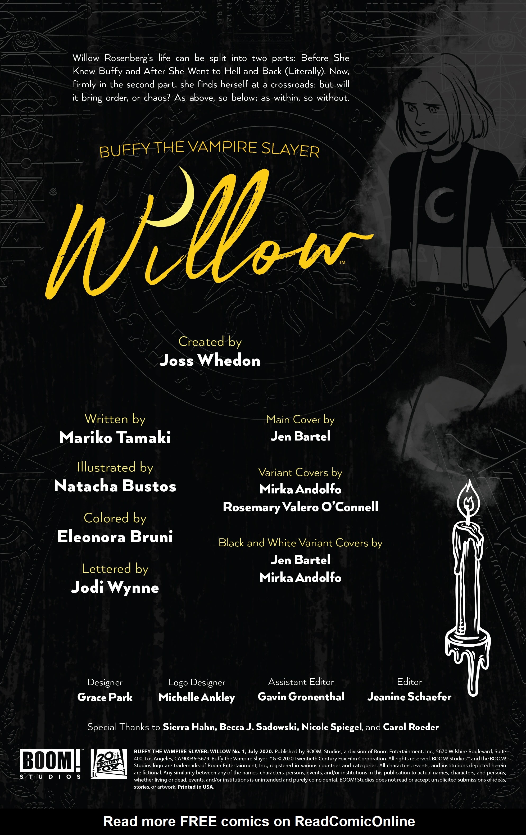 Read online Buffy the Vampire Slayer: Willow (2020) comic -  Issue #1 - 2