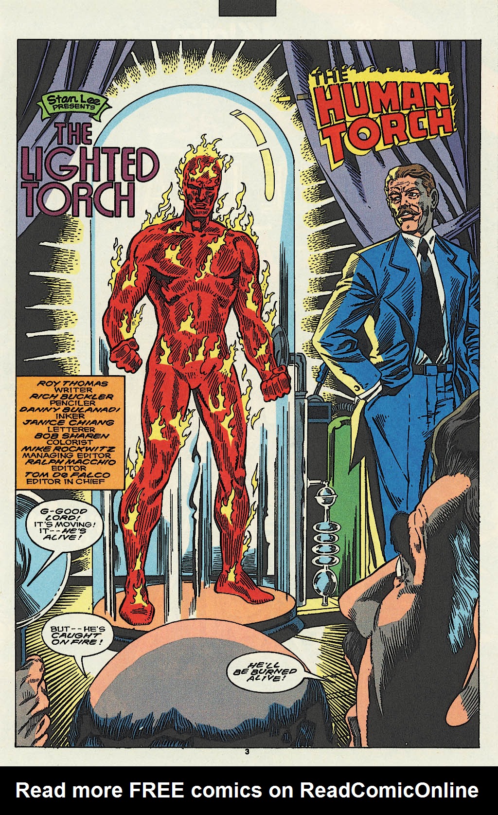 Read online The Saga of the Original Human Torch comic -  Issue #1 - 4