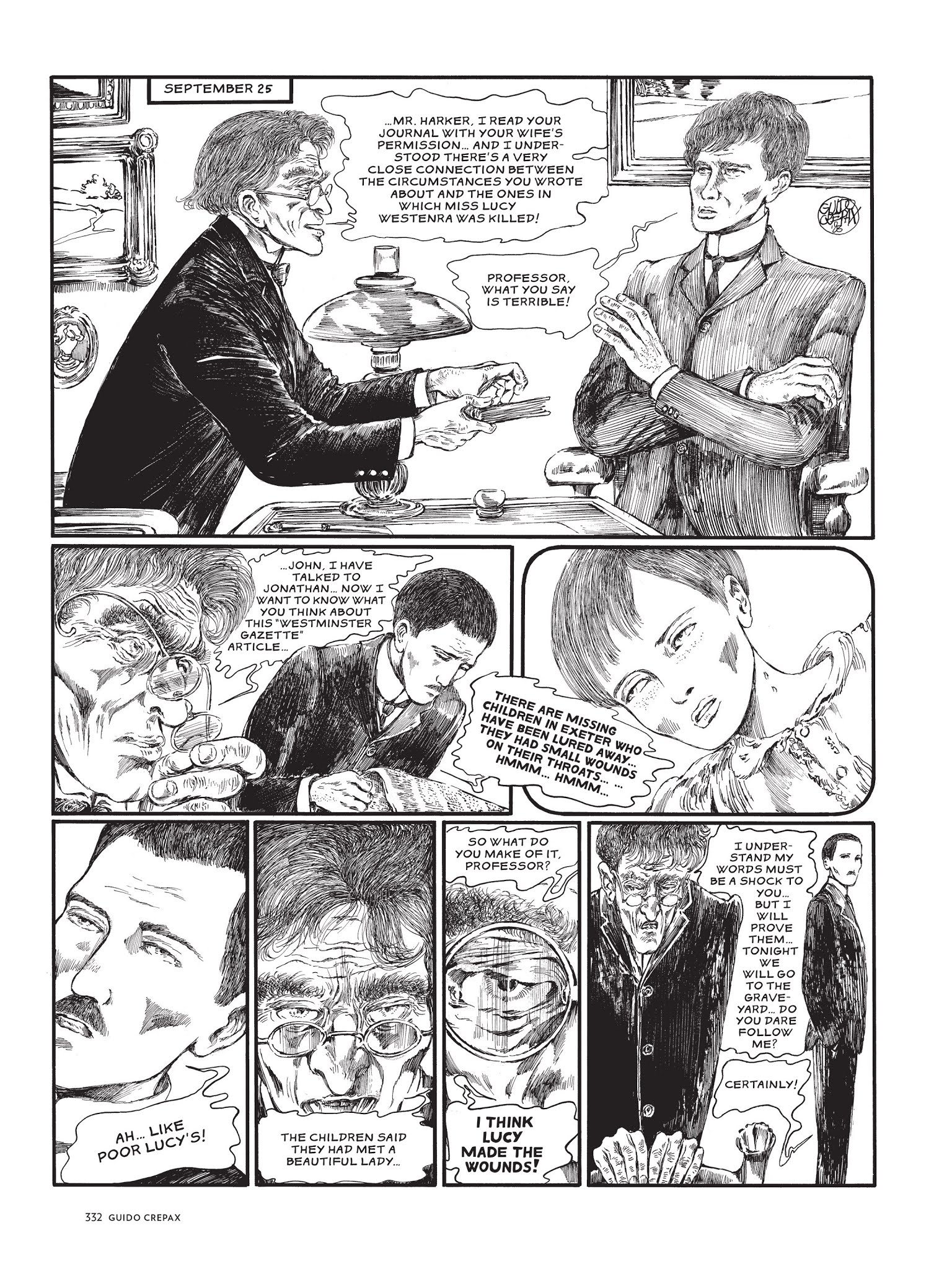 Read online The Complete Crepax comic -  Issue # TPB 1 - 321