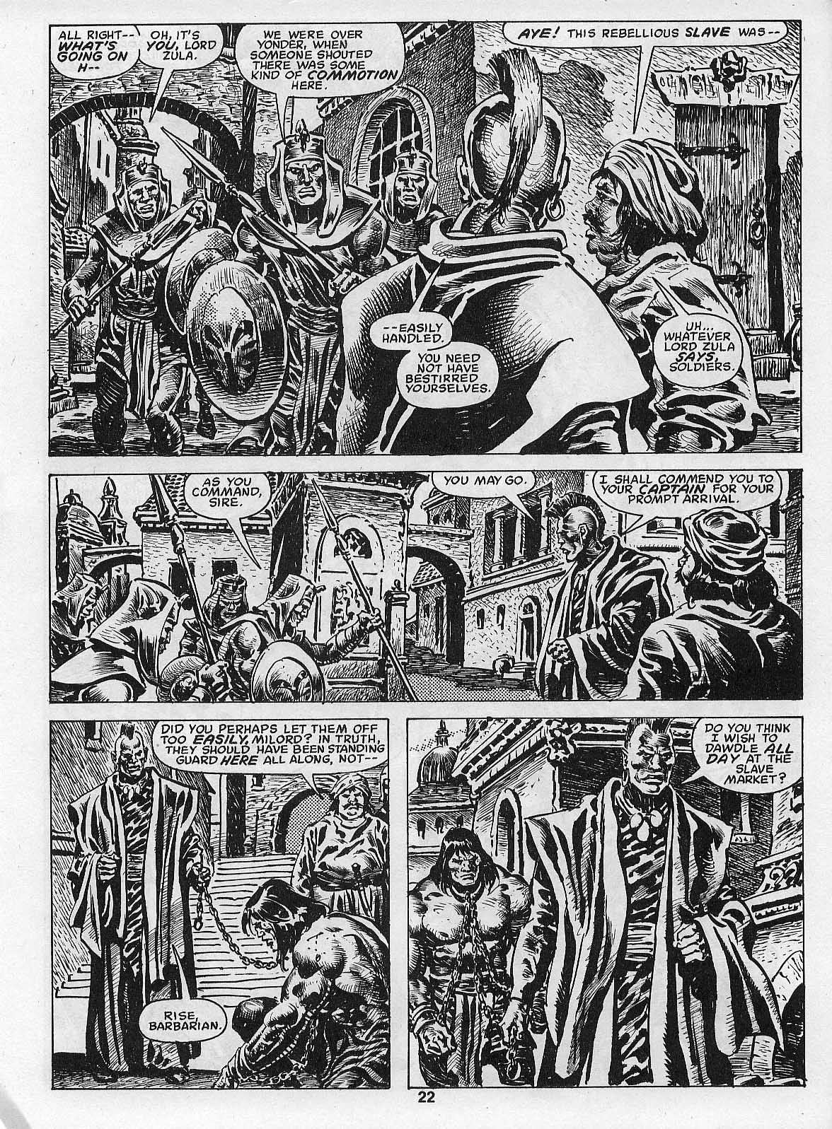 The Savage Sword Of Conan issue 205 - Page 24