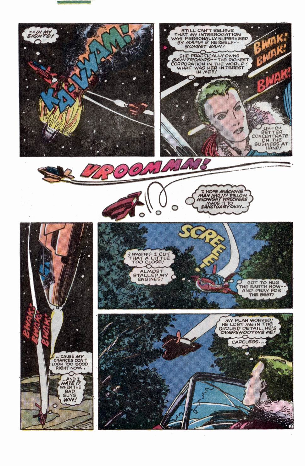 Read online Machine Man (1984) comic -  Issue #3 - 3