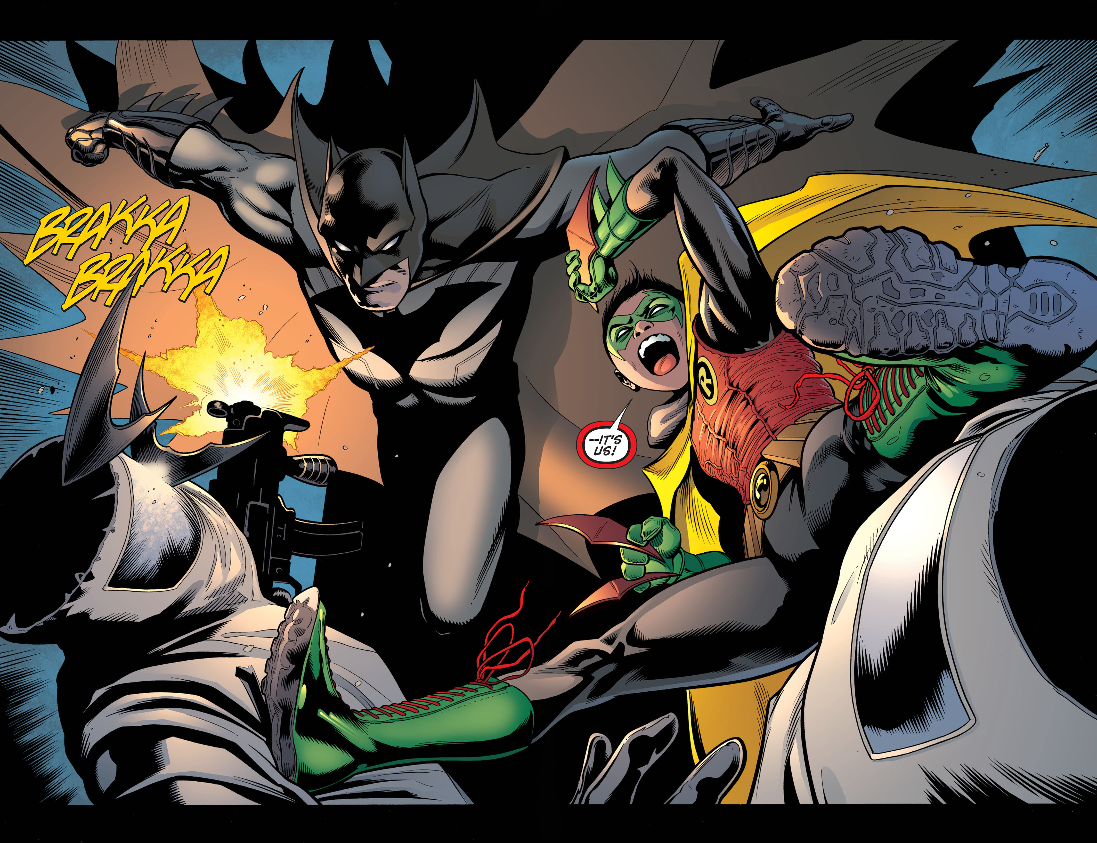 Read online Batman and Robin (2011) comic -  Issue #1 - 14
