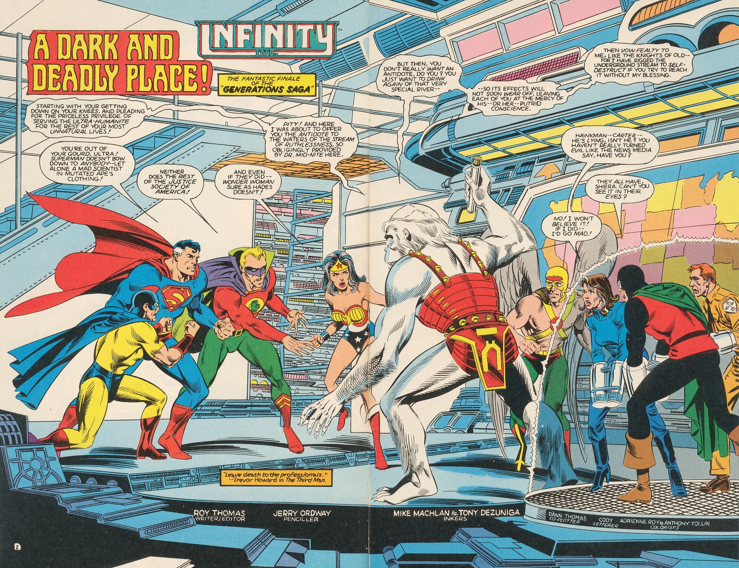 Read online Infinity Inc. (1984) comic -  Issue #10 - 4