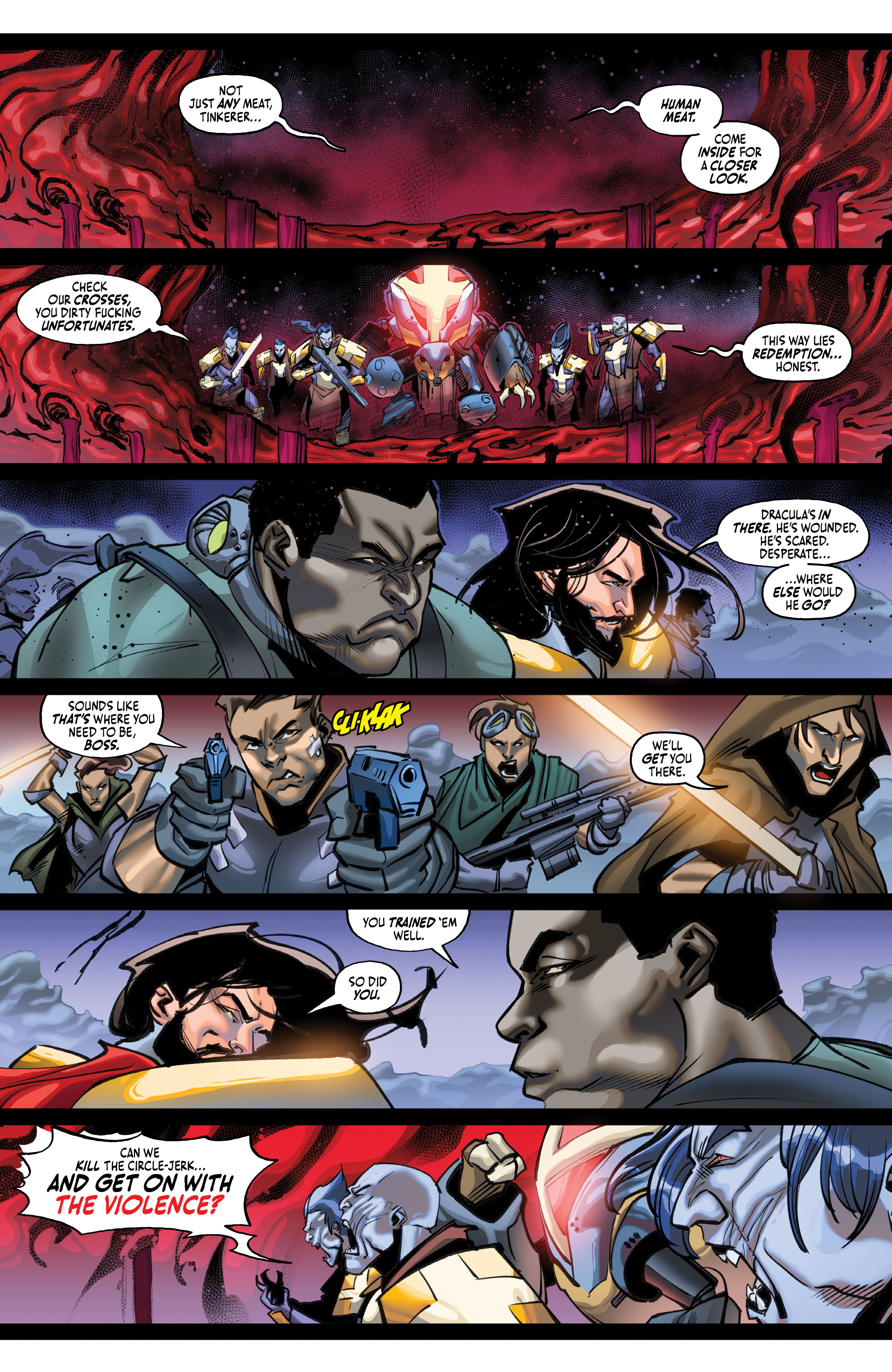 Read online Loaded Bible: Blood Of My Blood comic -  Issue #5 - 20
