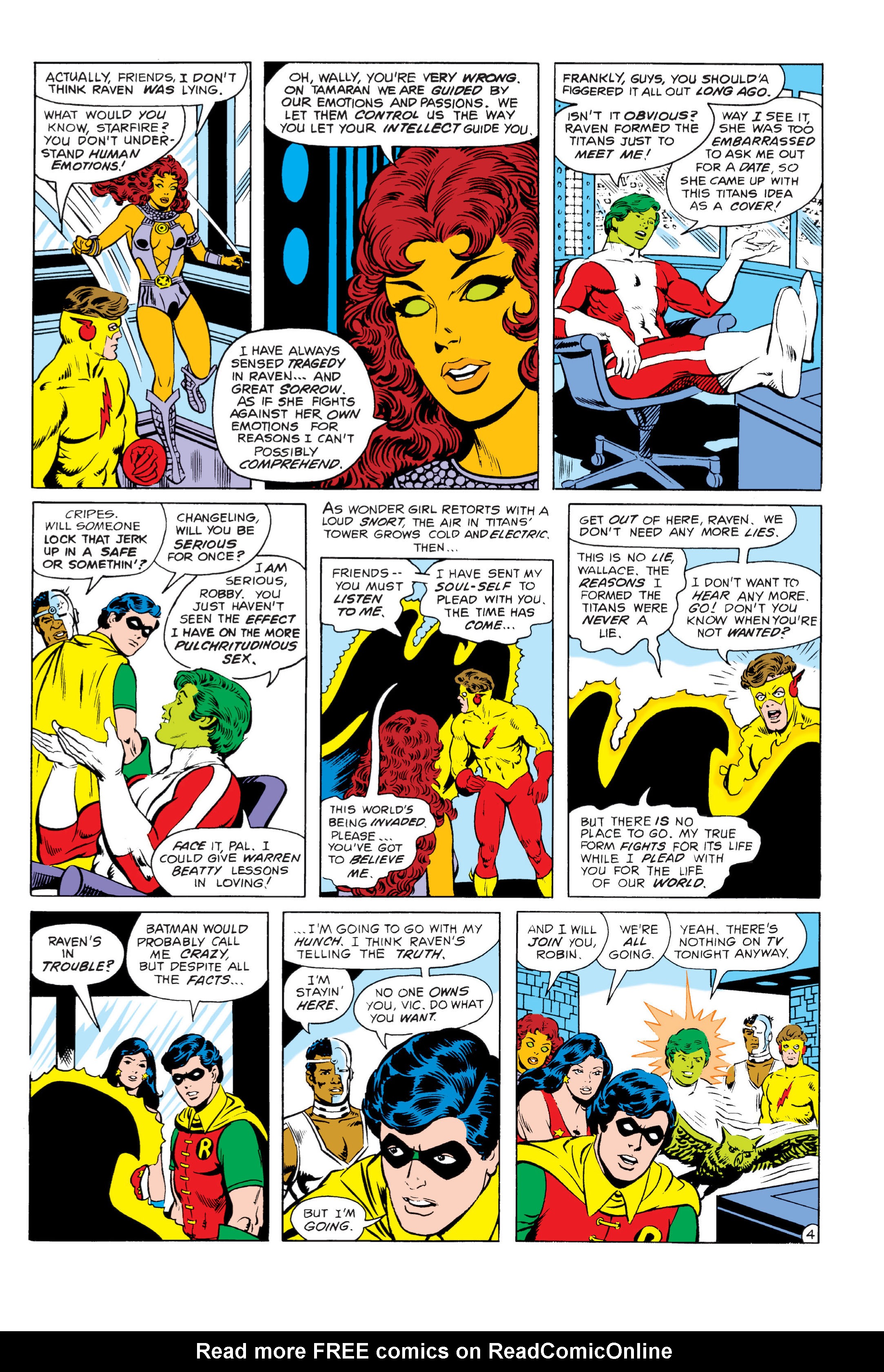 Read online The New Teen Titans (1980) comic -  Issue #5 - 5