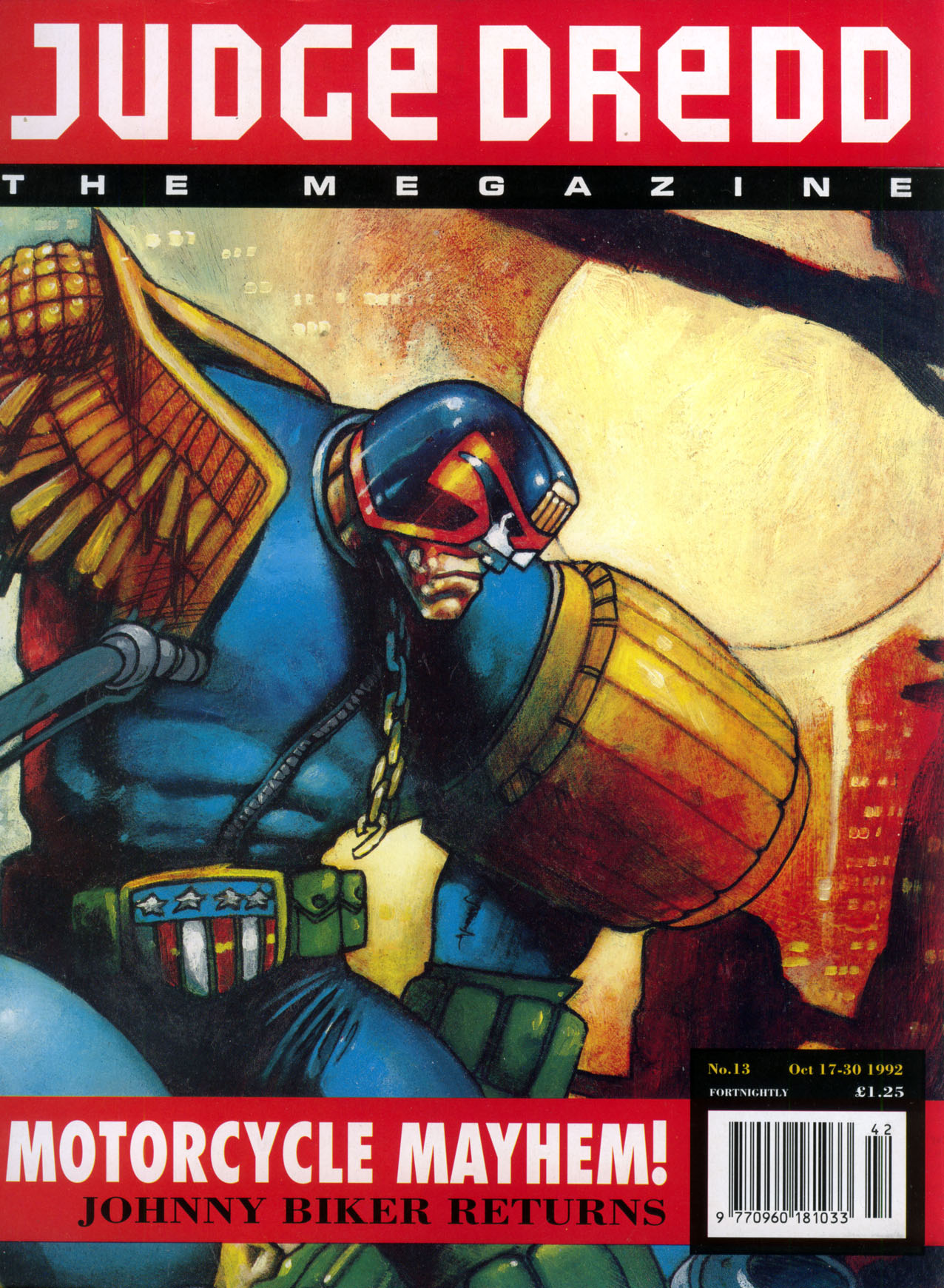 Read online Judge Dredd: The Megazine (vol. 2) comic -  Issue #13 - 1