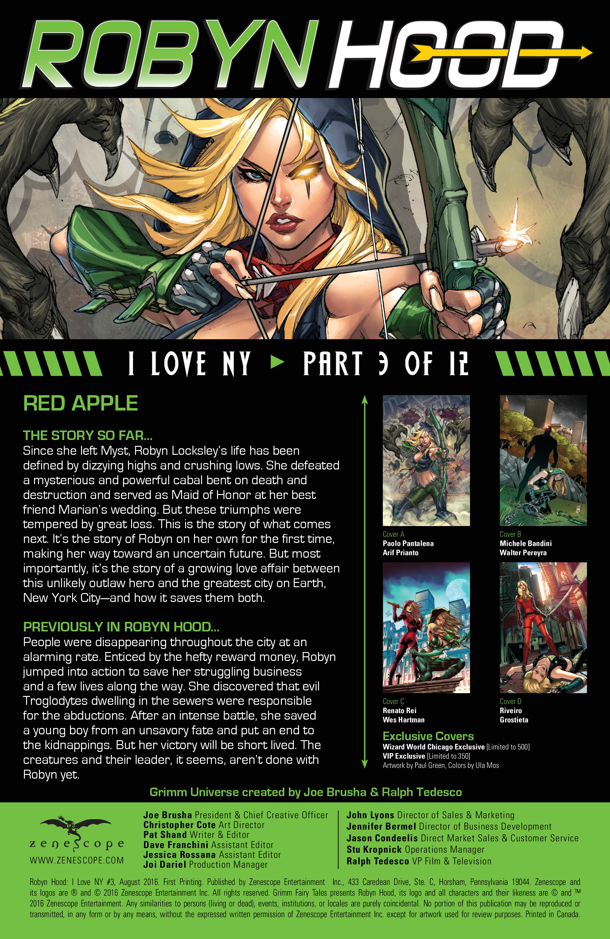 Read online Robyn Hood I Love NY comic -  Issue #3 - 2