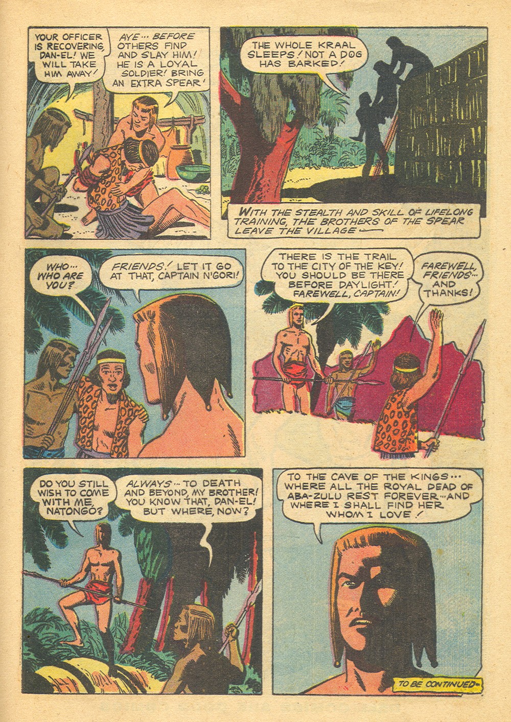 Read online Tarzan (1948) comic -  Issue #70 - 33