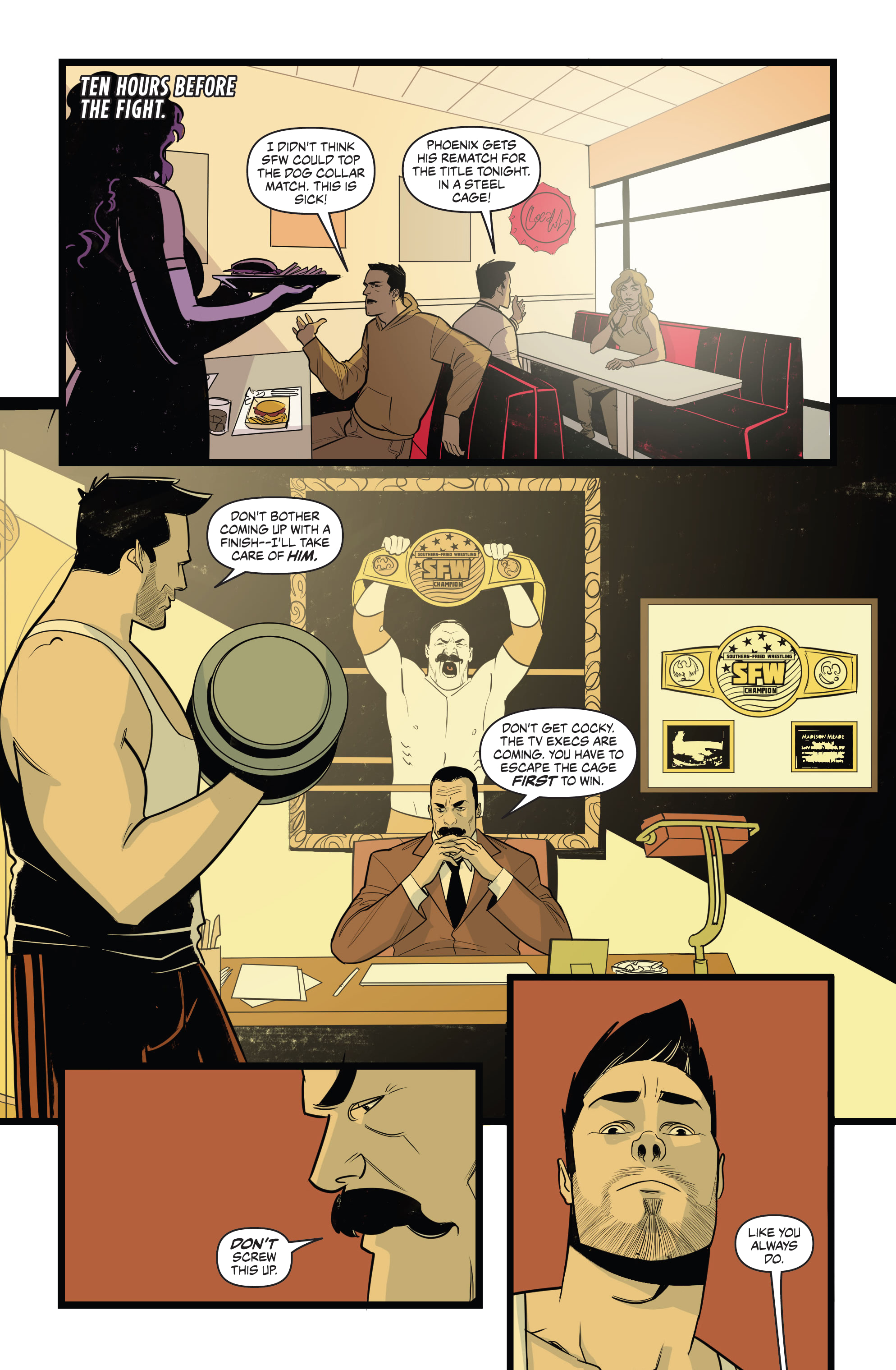 Read online Over the Ropes comic -  Issue # _TPB - 96