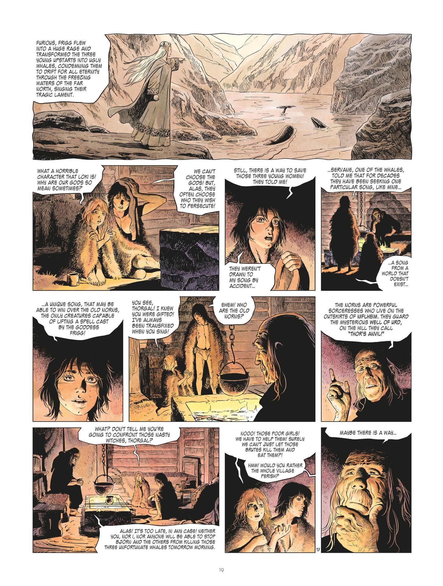 Read online The World of Thorgal: The Young Years comic -  Issue #1 - 19