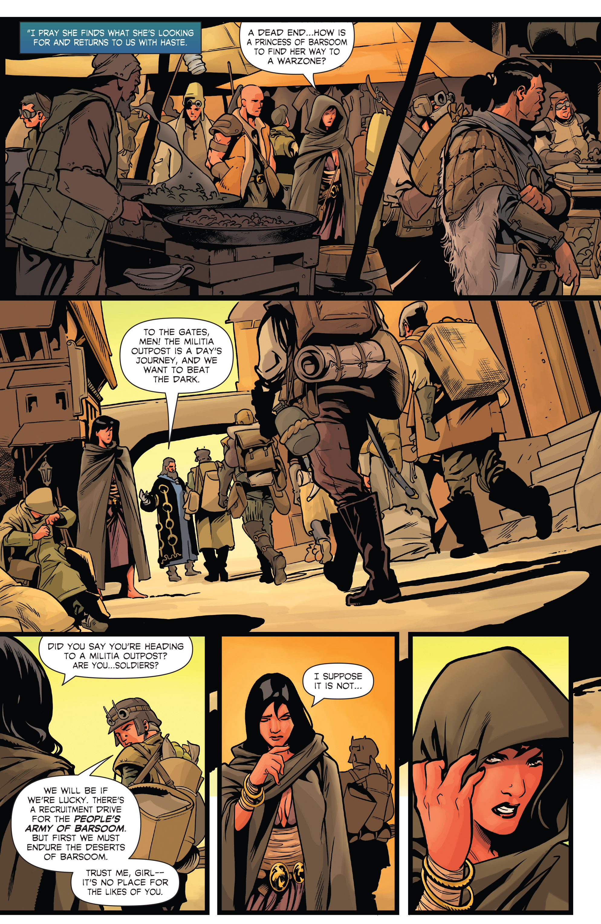 Read online Dejah Thoris comic -  Issue #2 - 9