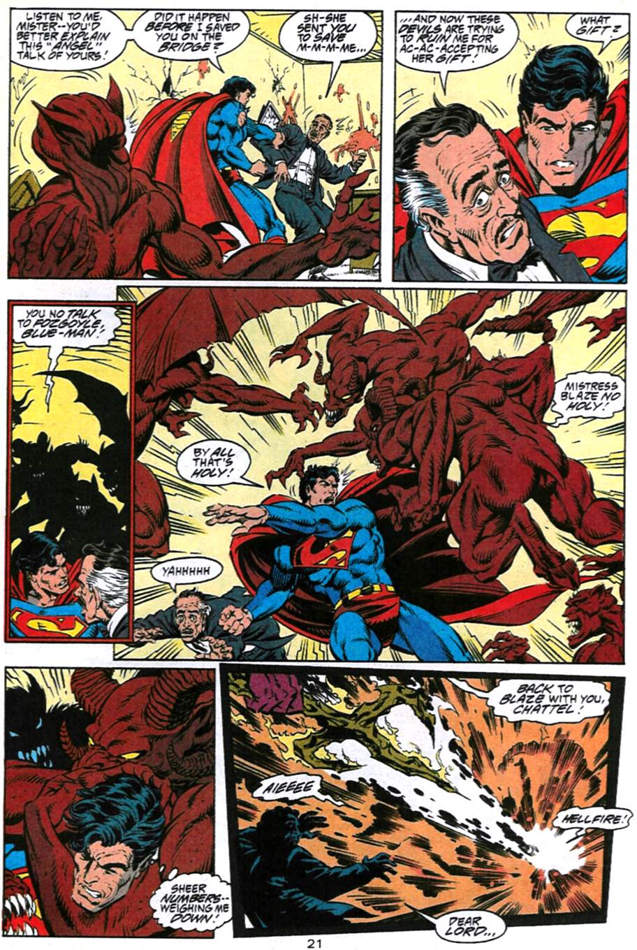 Read online Adventures of Superman (1987) comic -  Issue #493 - 22