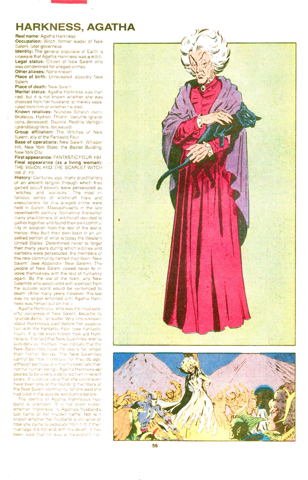 Read online The Official Handbook of the Marvel Universe Deluxe Edition comic -  Issue #17 - 58