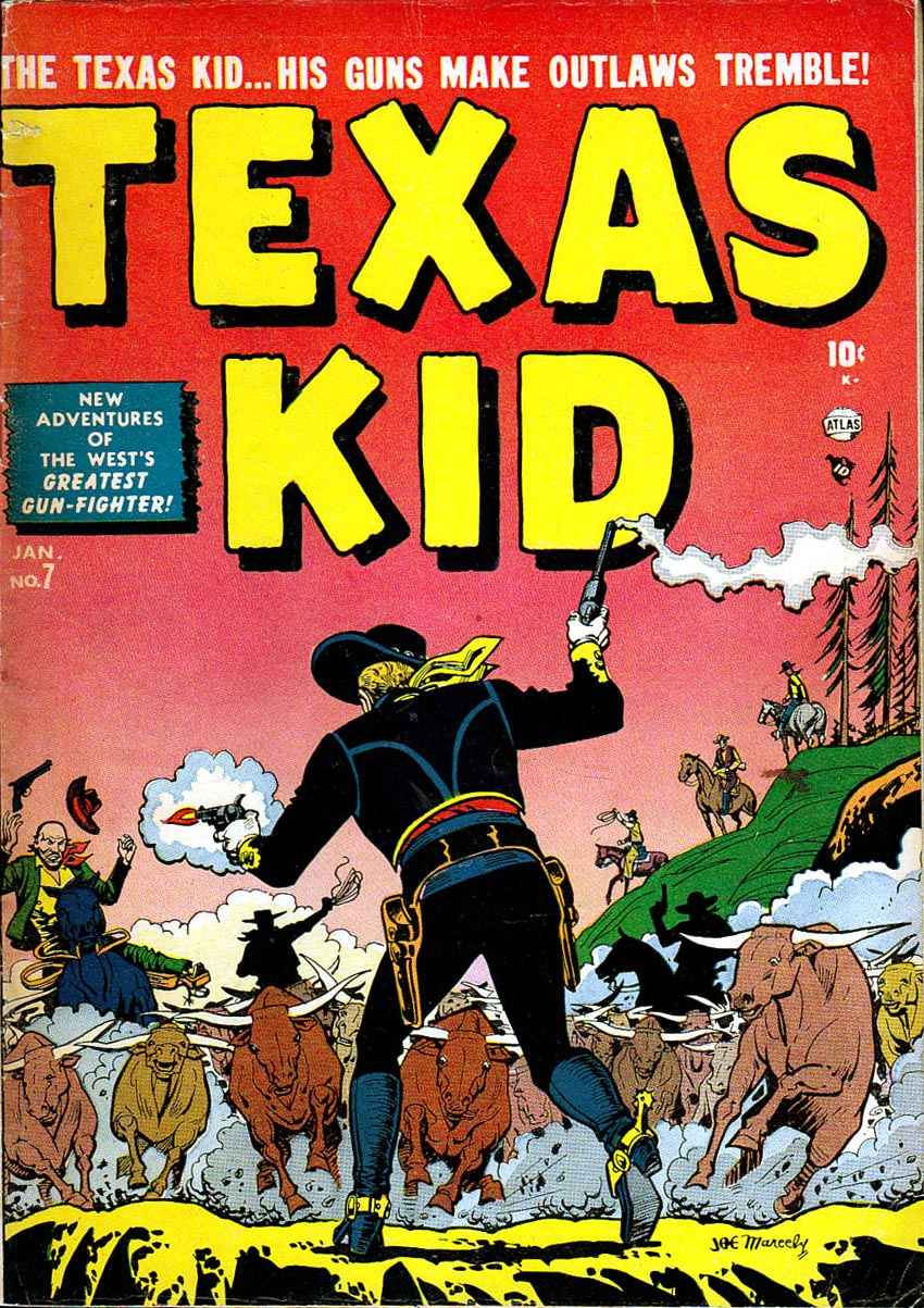 Read online Texas Kid comic -  Issue #7 - 1