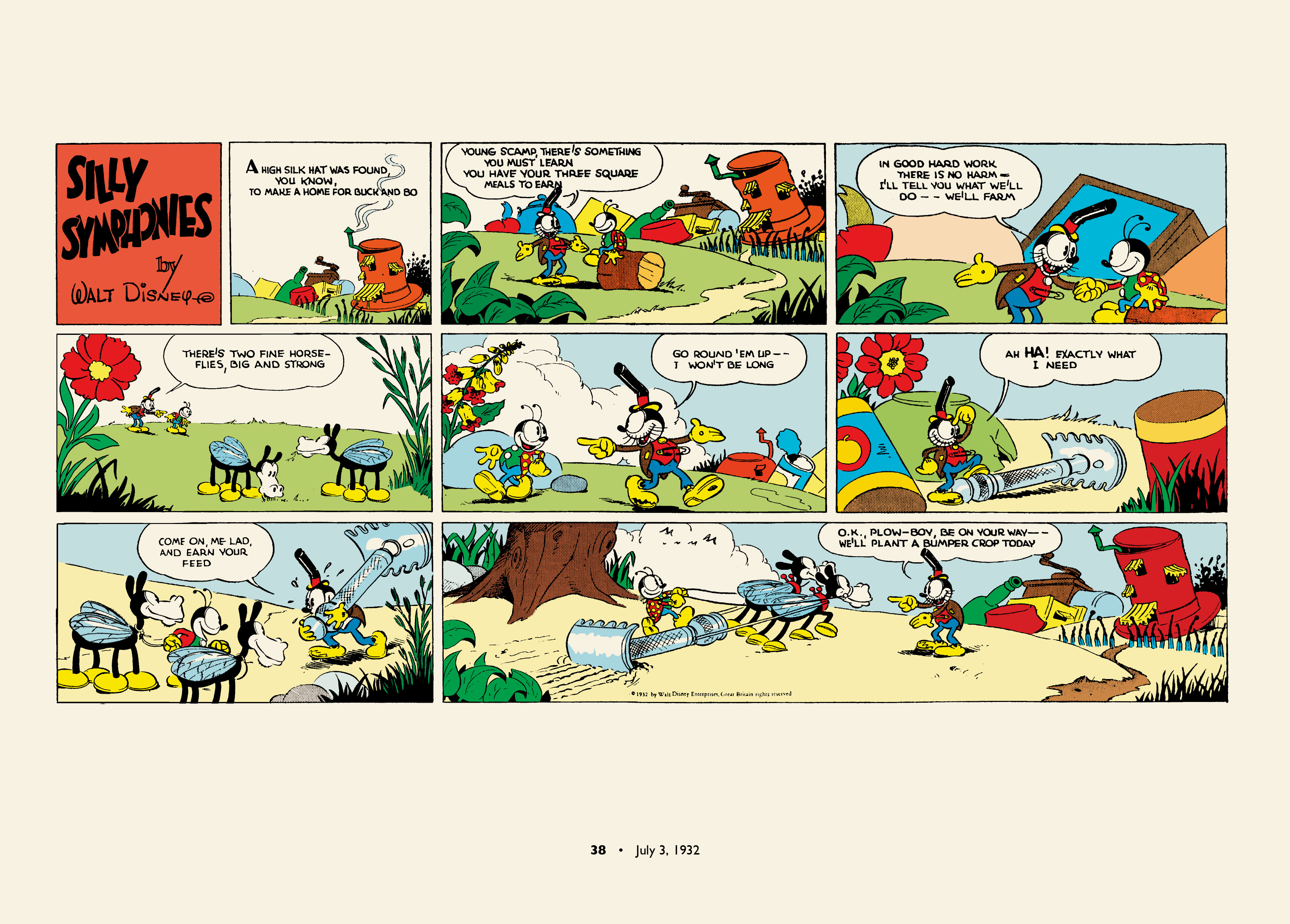 Read online Walt Disney's Silly Symphonies 1932-1935: Starring Bucky Bug and Donald Duck comic -  Issue # TPB (Part 1) - 38
