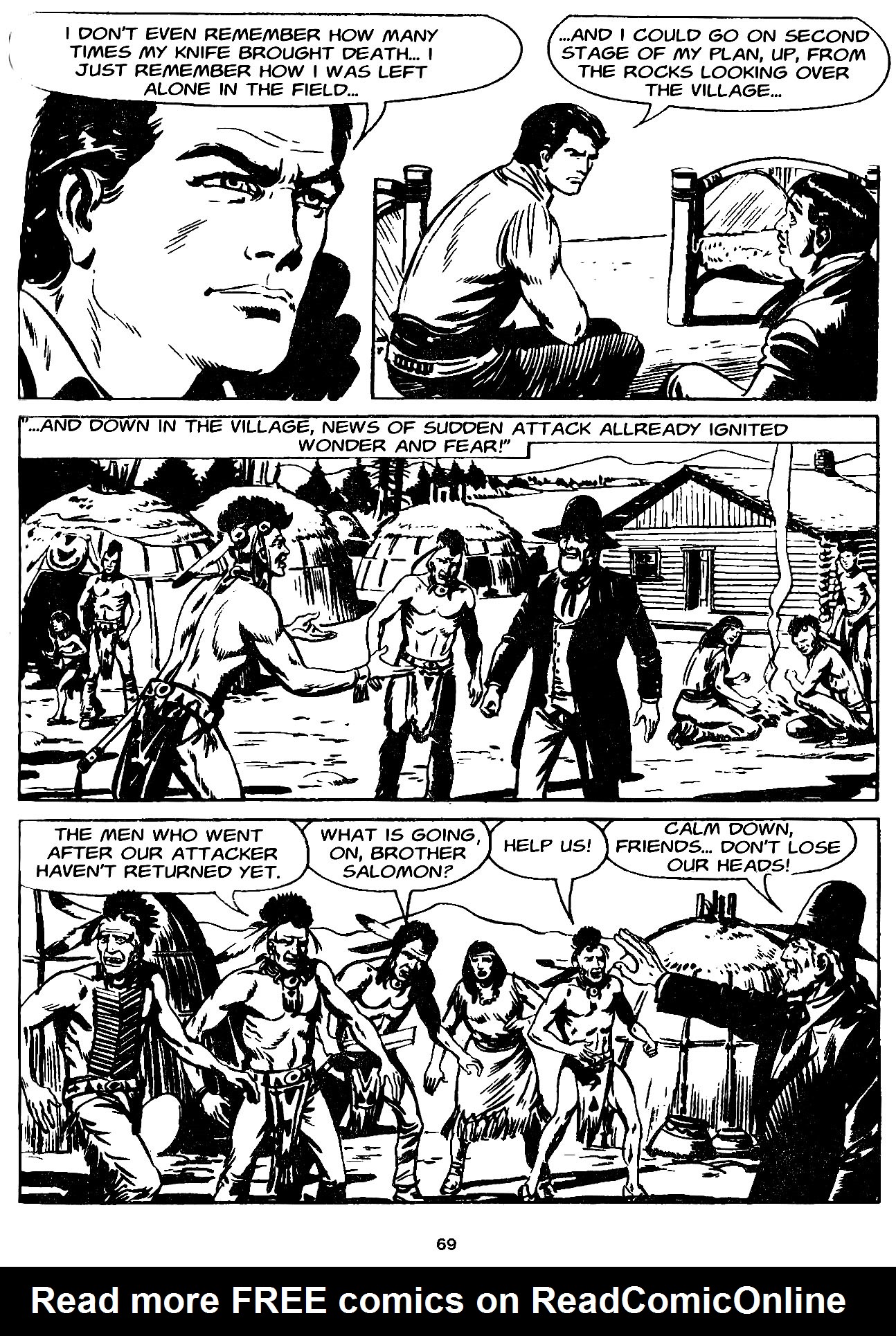 Read online Zenith gigante - Zagor gigante comic -  Issue #1 - 71