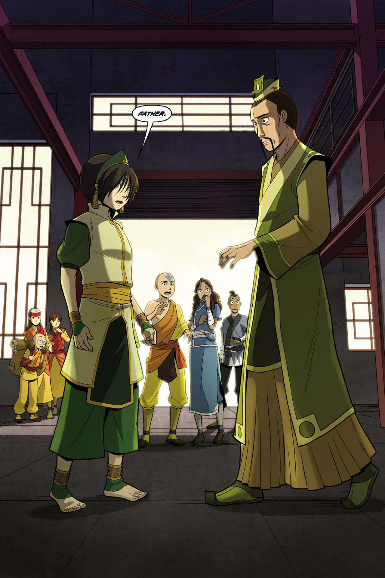 Read online Nickelodeon Avatar: The Last Airbender - The Rift comic -  Issue # Part 1 - 76