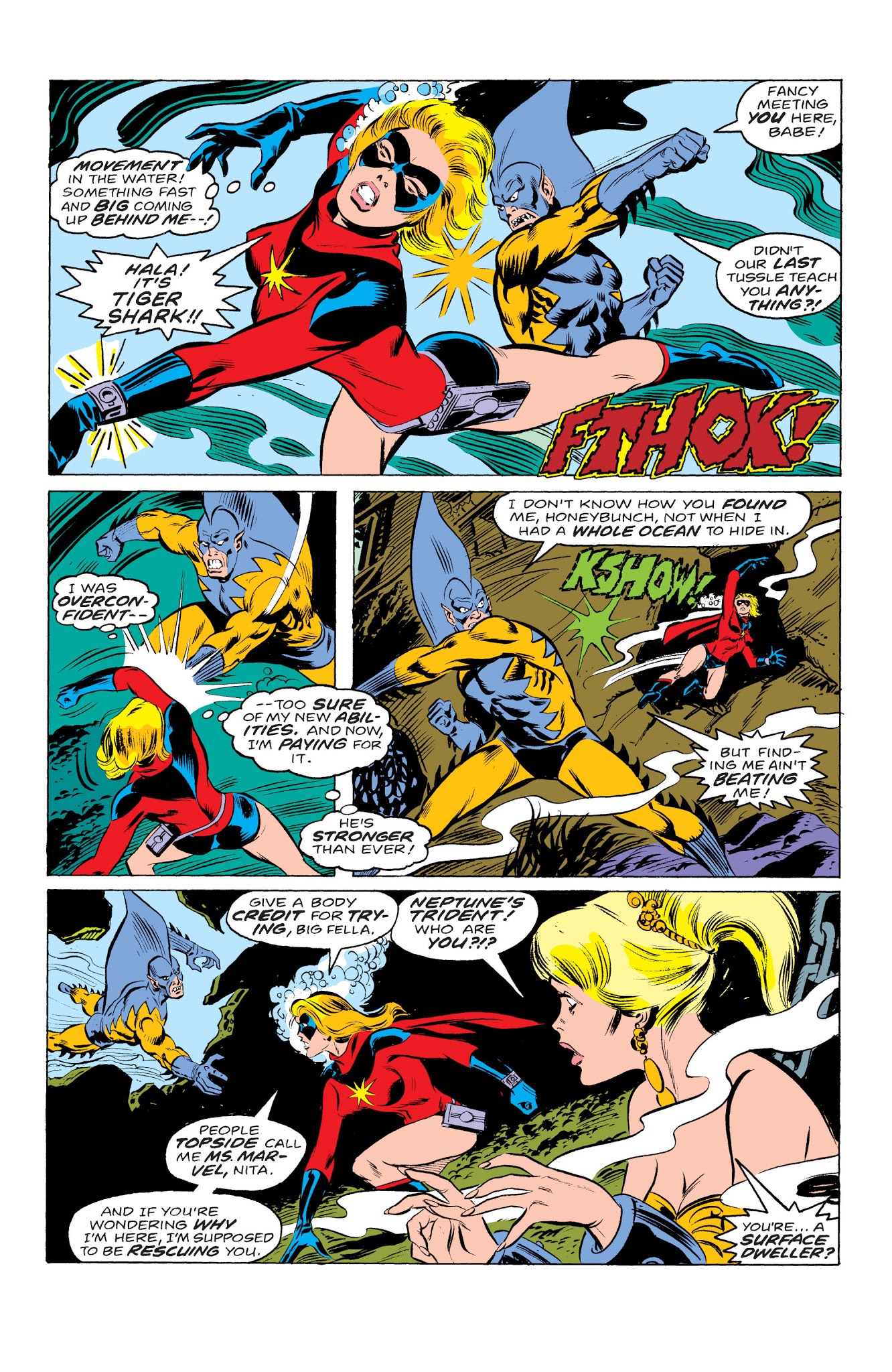 Read online Marvel Masterworks: Ms. Marvel comic -  Issue # TPB 2 - 34