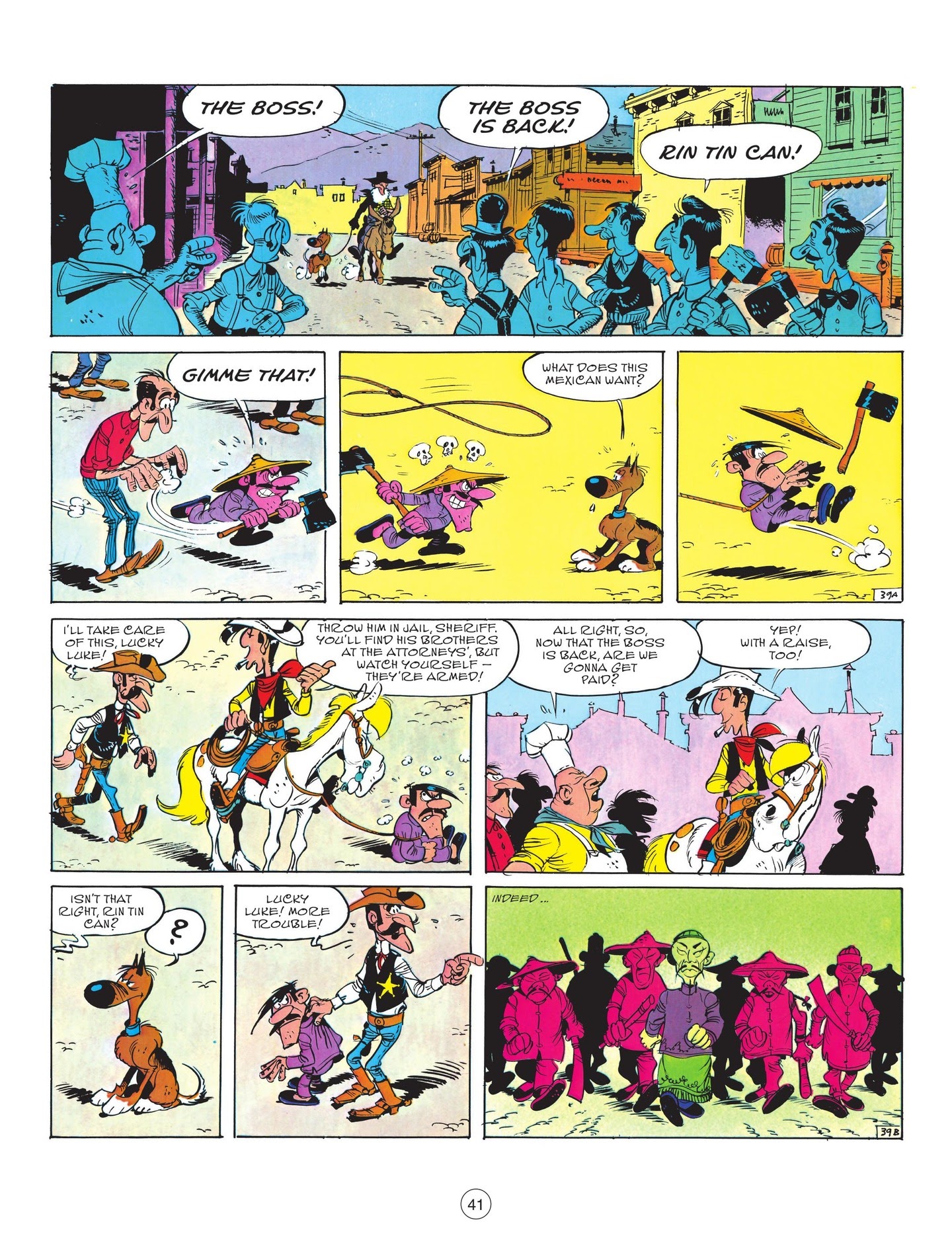 Read online A Lucky Luke Adventure comic -  Issue #75 - 43