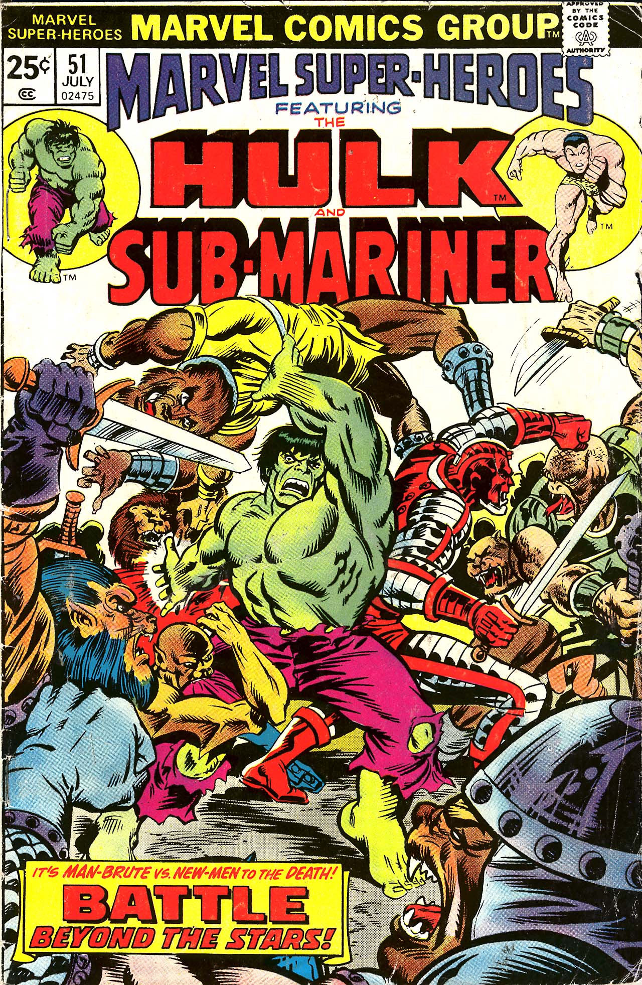 Read online Marvel Super-Heroes comic -  Issue #51 - 1