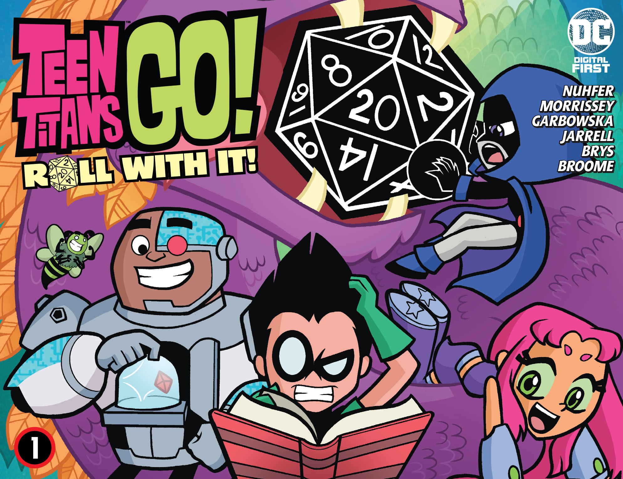 Read online Teen Titans Go! Roll With It! comic -  Issue #1 - 1