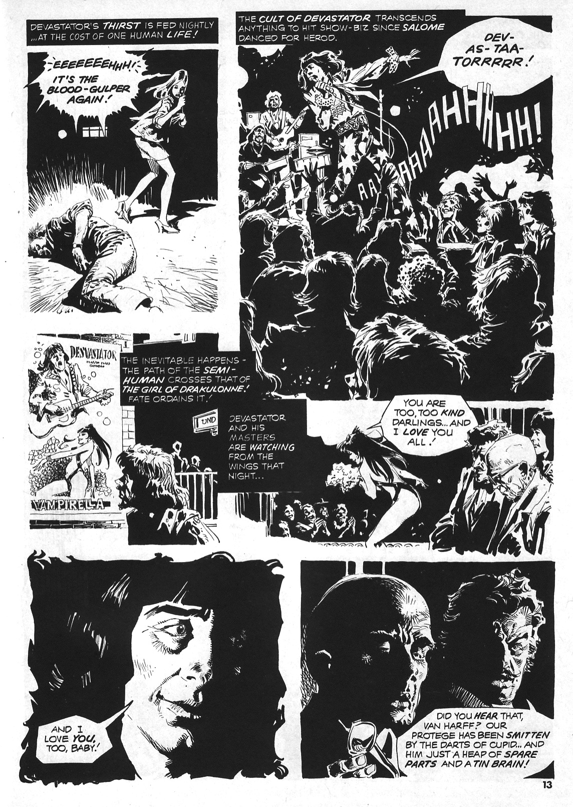 Read online Vampirella (1969) comic -  Issue #35 - 13