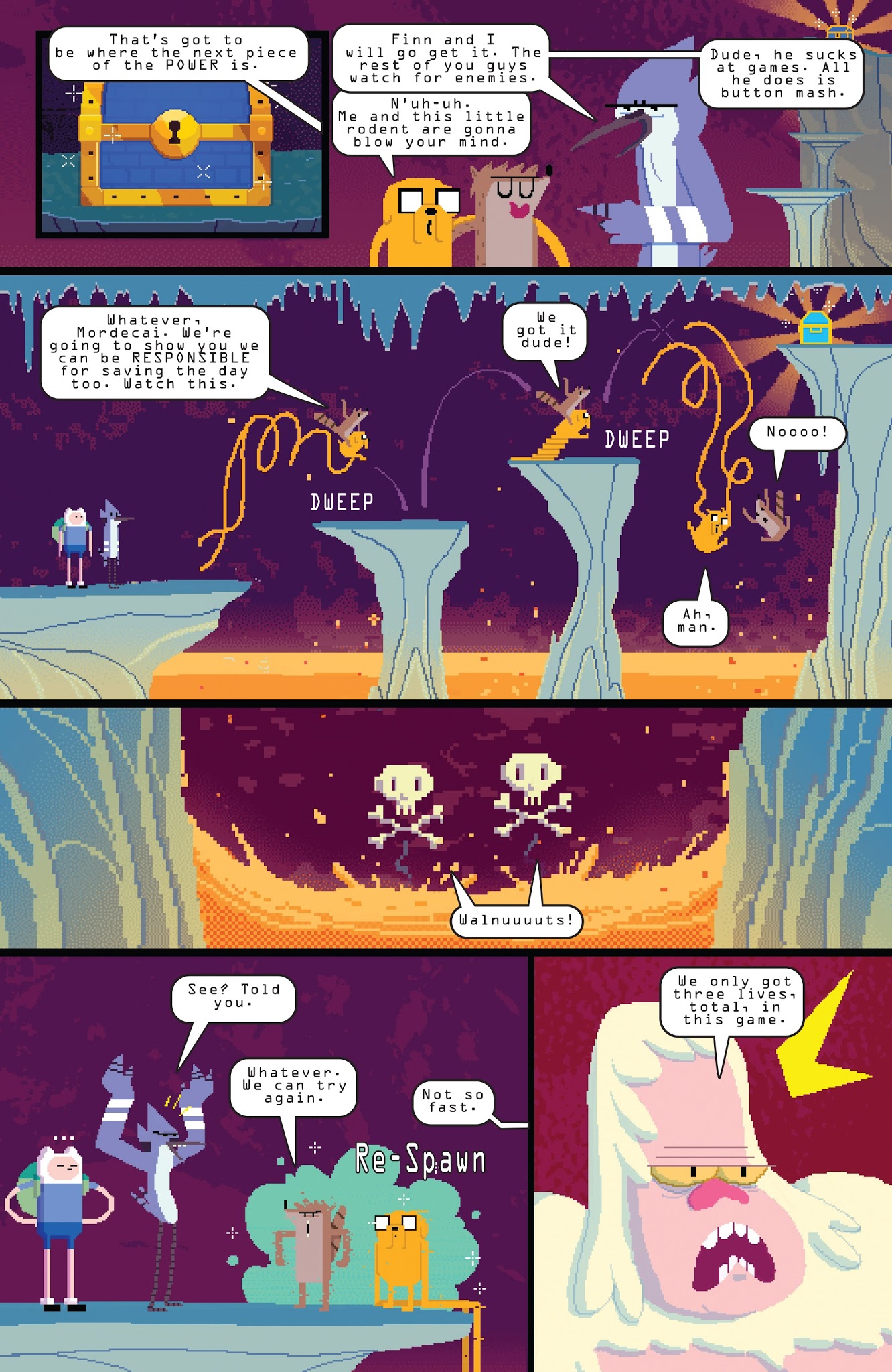 Read online Adventure Time/Regular Show comic -  Issue #2 - 21